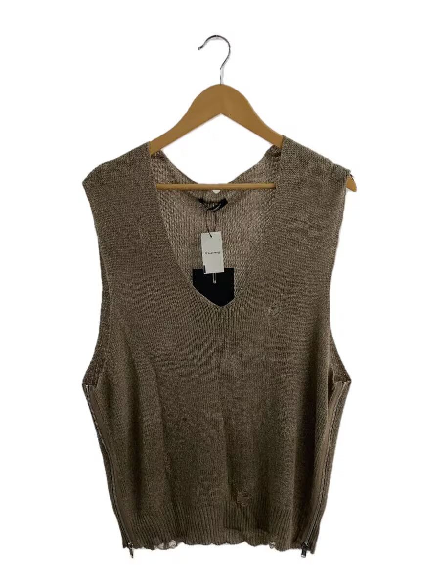 Undercover Distressed Linen Knit Sweater Vest Size US L / EU 52-54 / 3 - 1 Thumbnail