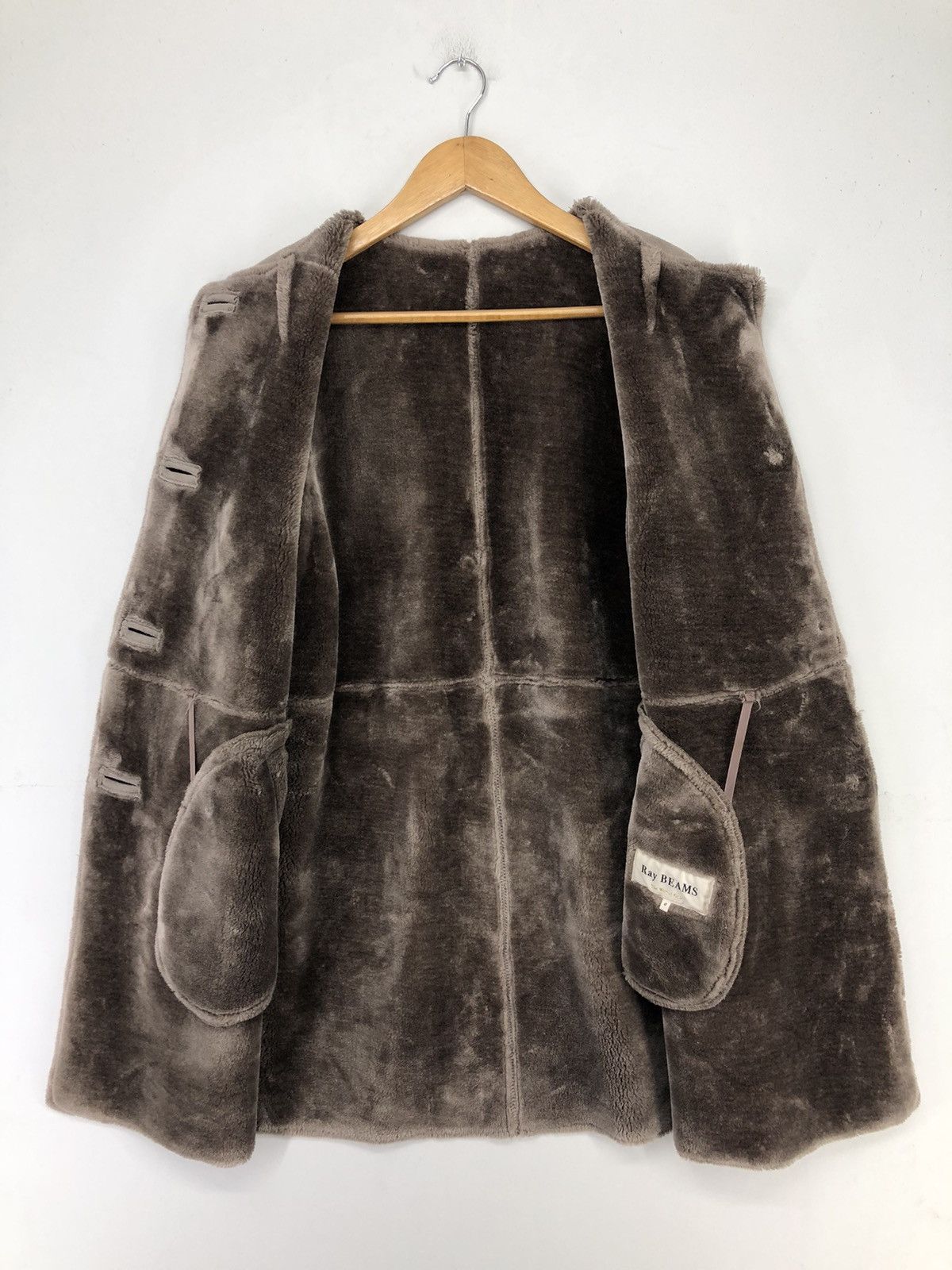Beams Plus Vintage Ray Beams Shearling Coats Jacket Size M / US 6-8 / IT 42-44 - 10 Thumbnail