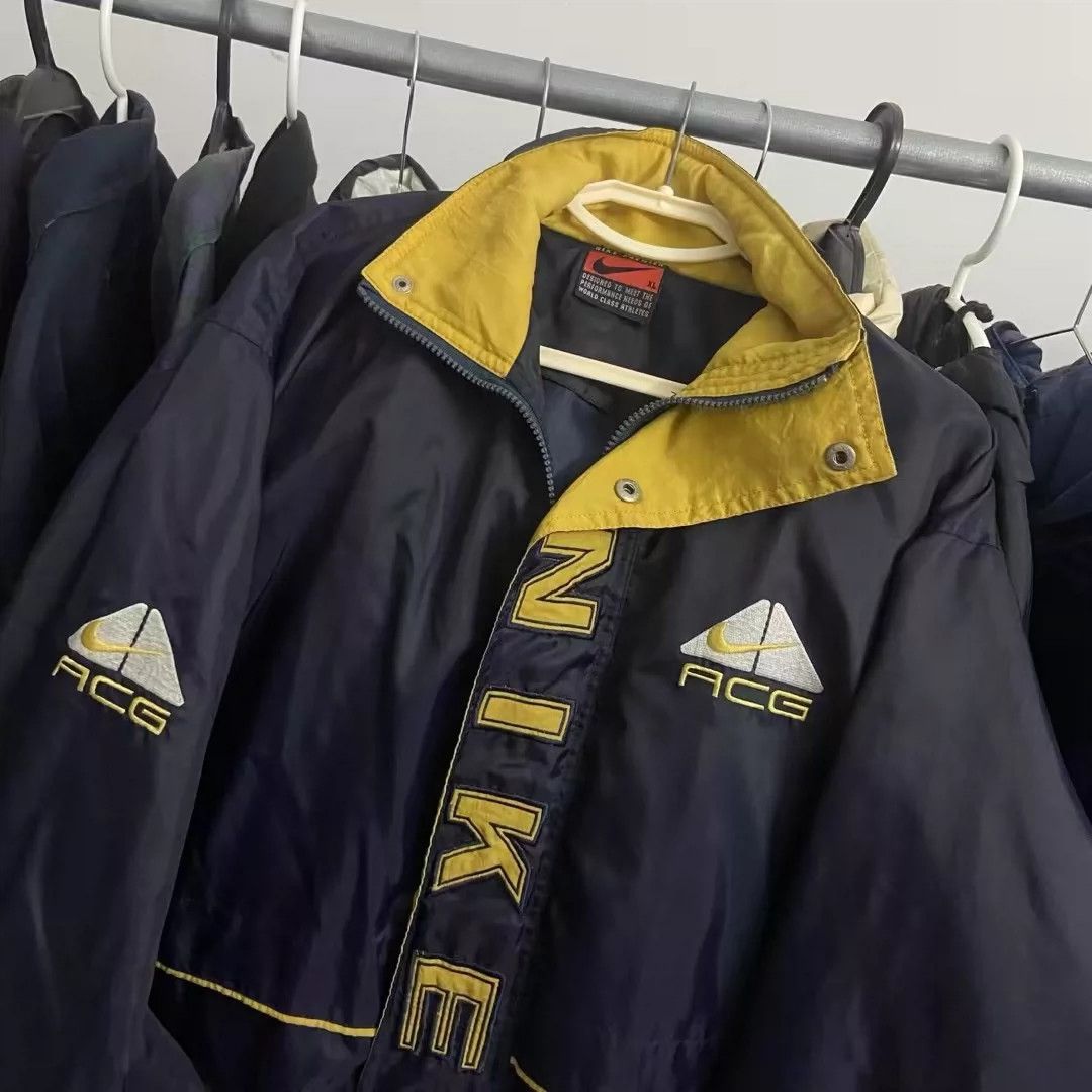 Nike ACG Vintage Nike Oversized Sports Jacket / Track Jacket Size US XL / EU 56 / 4 - 3 Thumbnail