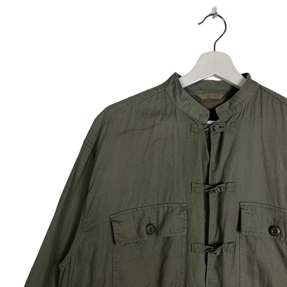 Beams Plus 🔥 BEAMS MANDARIN MILITARY SHIRTS JACKET Size US M / EU 48-50 / 2 - 7 Thumbnail