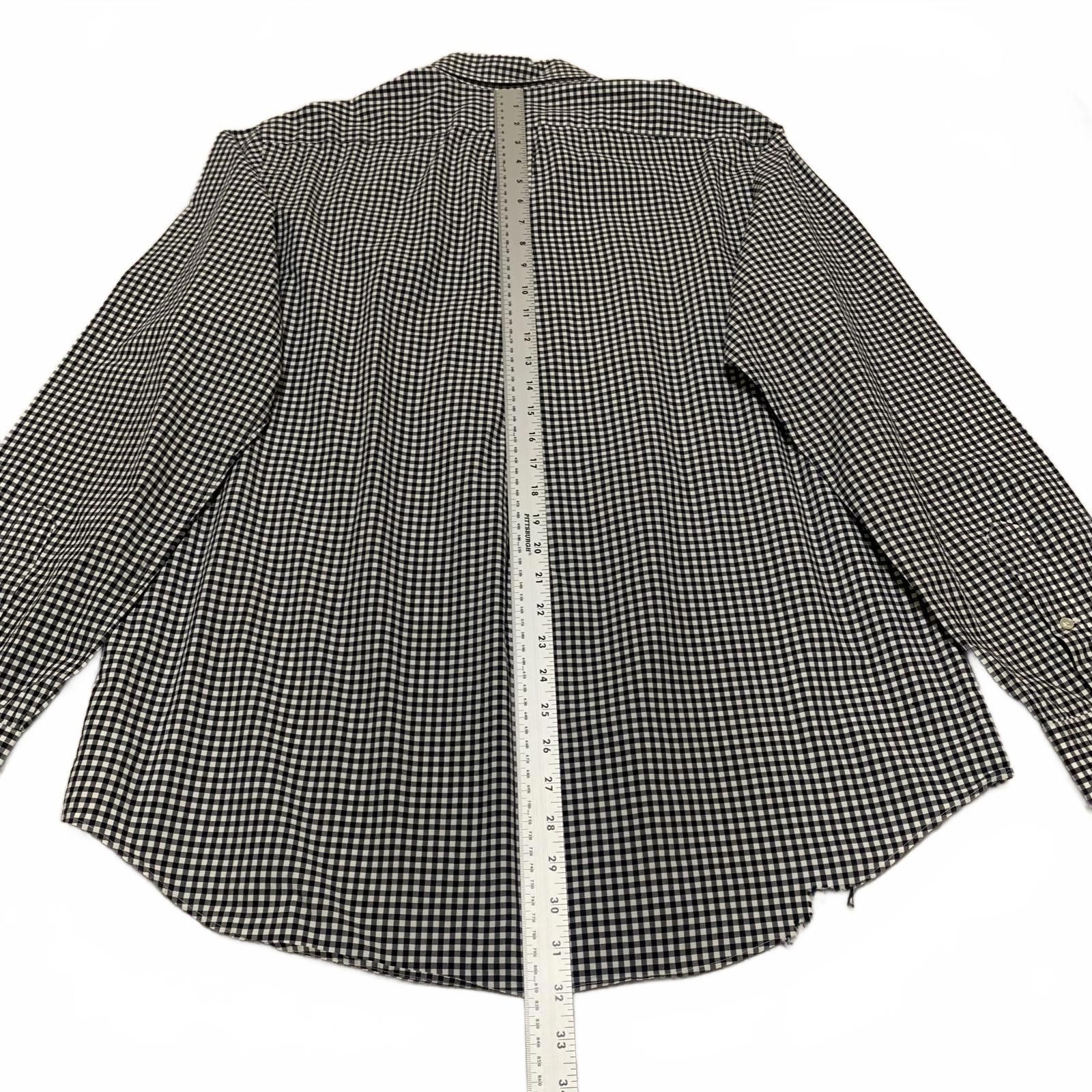 Polo Ralph Lauren Ralph Lauren XL Black White Check Button-Down Shirt Size US XL / EU 56 / 4 - 9 Thumbnail