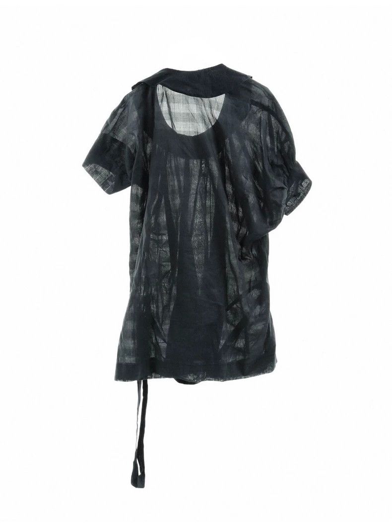 Vivienne Westwood Vivienne Westwood Deformed checkered puffy sleeve short sl Size M / US 6-8 / IT 42-44 - 8 Thumbnail