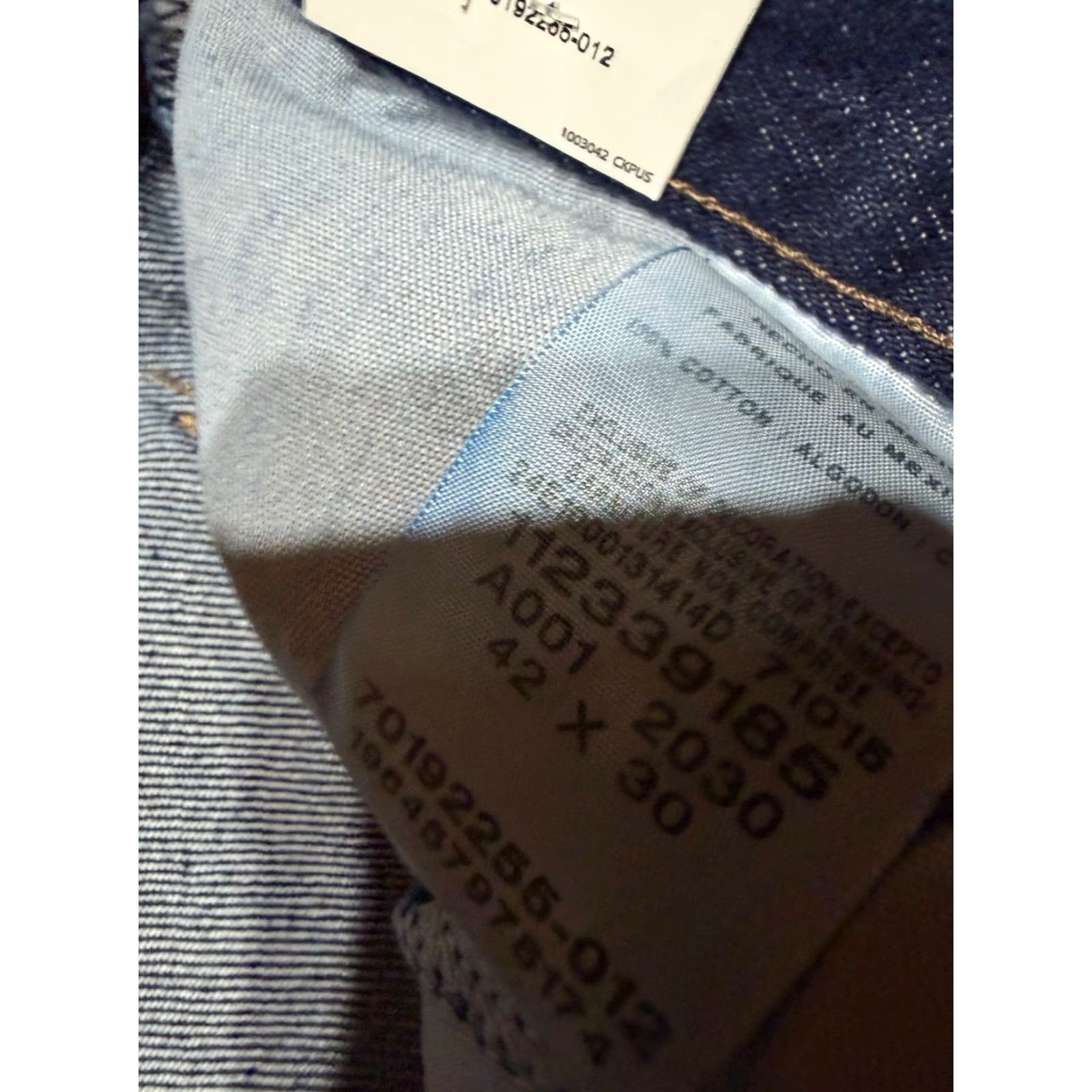 Lee Lee Jeans Men 42 Blue Denim 42X30 Straight Fit 5-Pocket Size US 42 / EU 58 - 6 Thumbnail