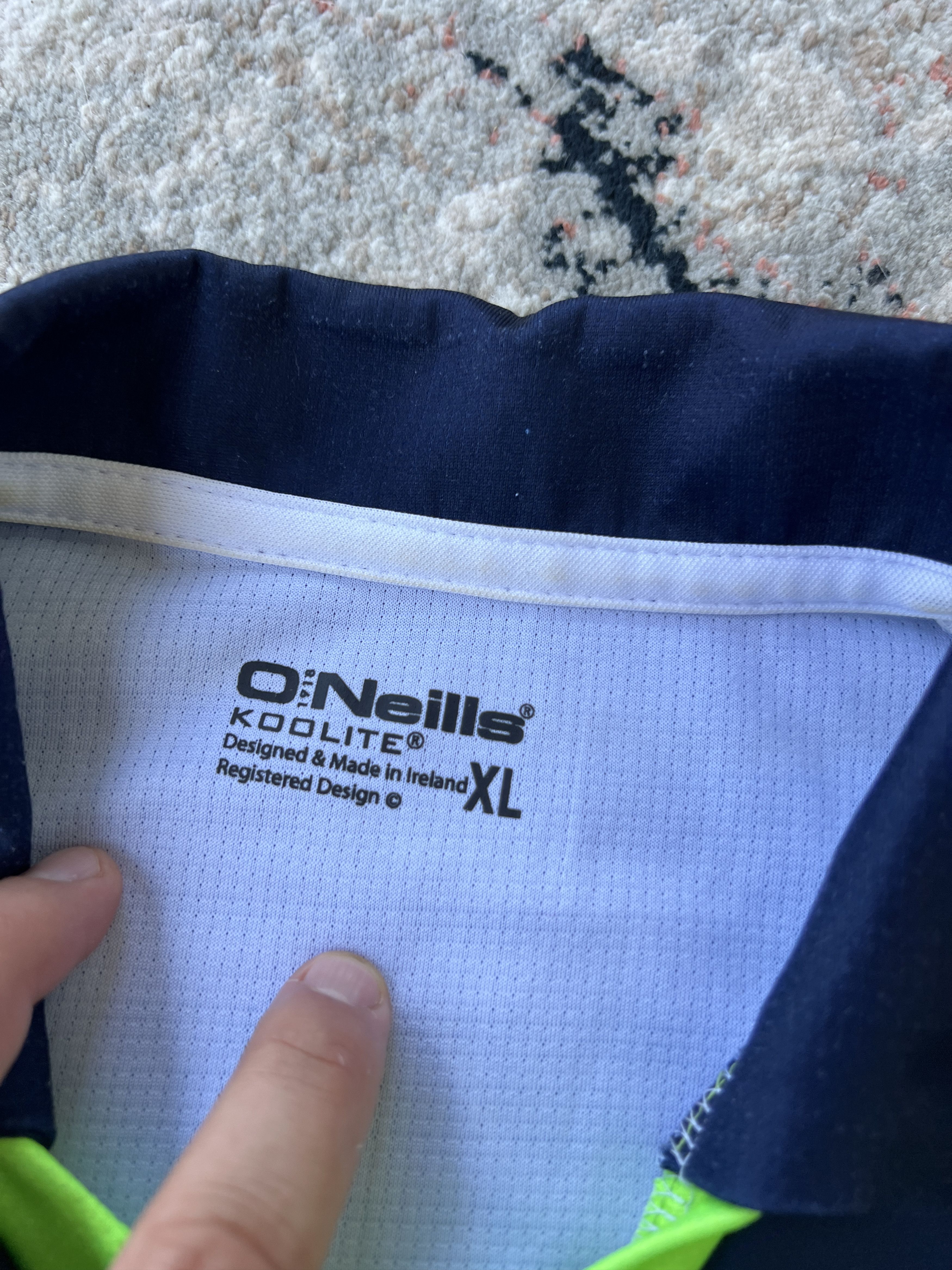 O'Neills O'Neills Ireland Cricket World Cup 2015 Jersey Size US XL / EU 56 / 4 - 3 Thumbnail