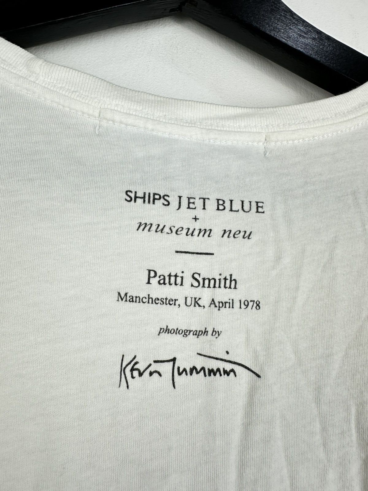 Band Tees Patti Smith Photo Pass by Kevin Tummin Tee Size US M / EU 48-50 / 2 - 4 Thumbnail