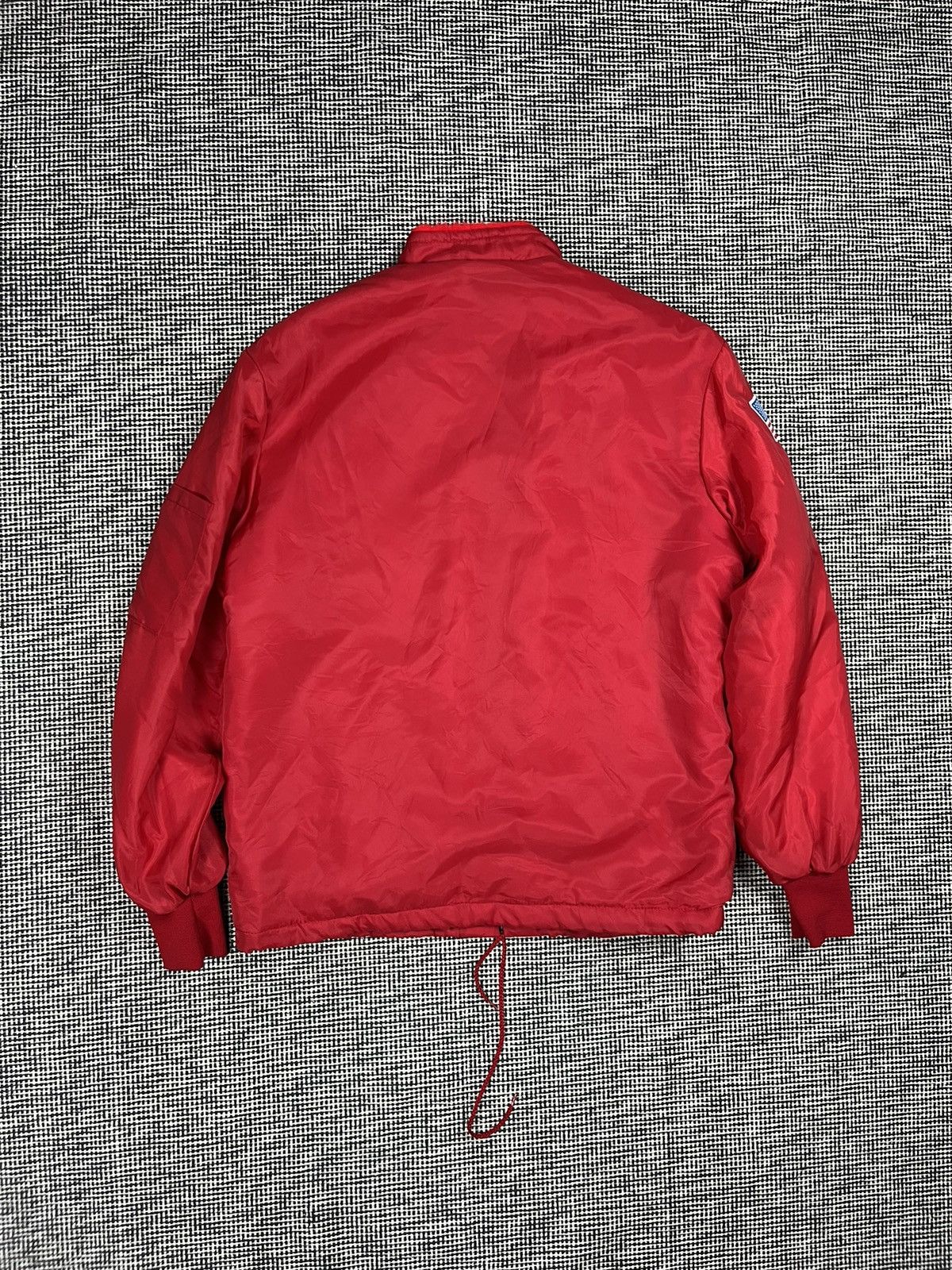 Vintage Great Lakes Jacket red Sherpa faux fur Pharrell style Size US L / EU 52-54 / 3 - 3 Thumbnail