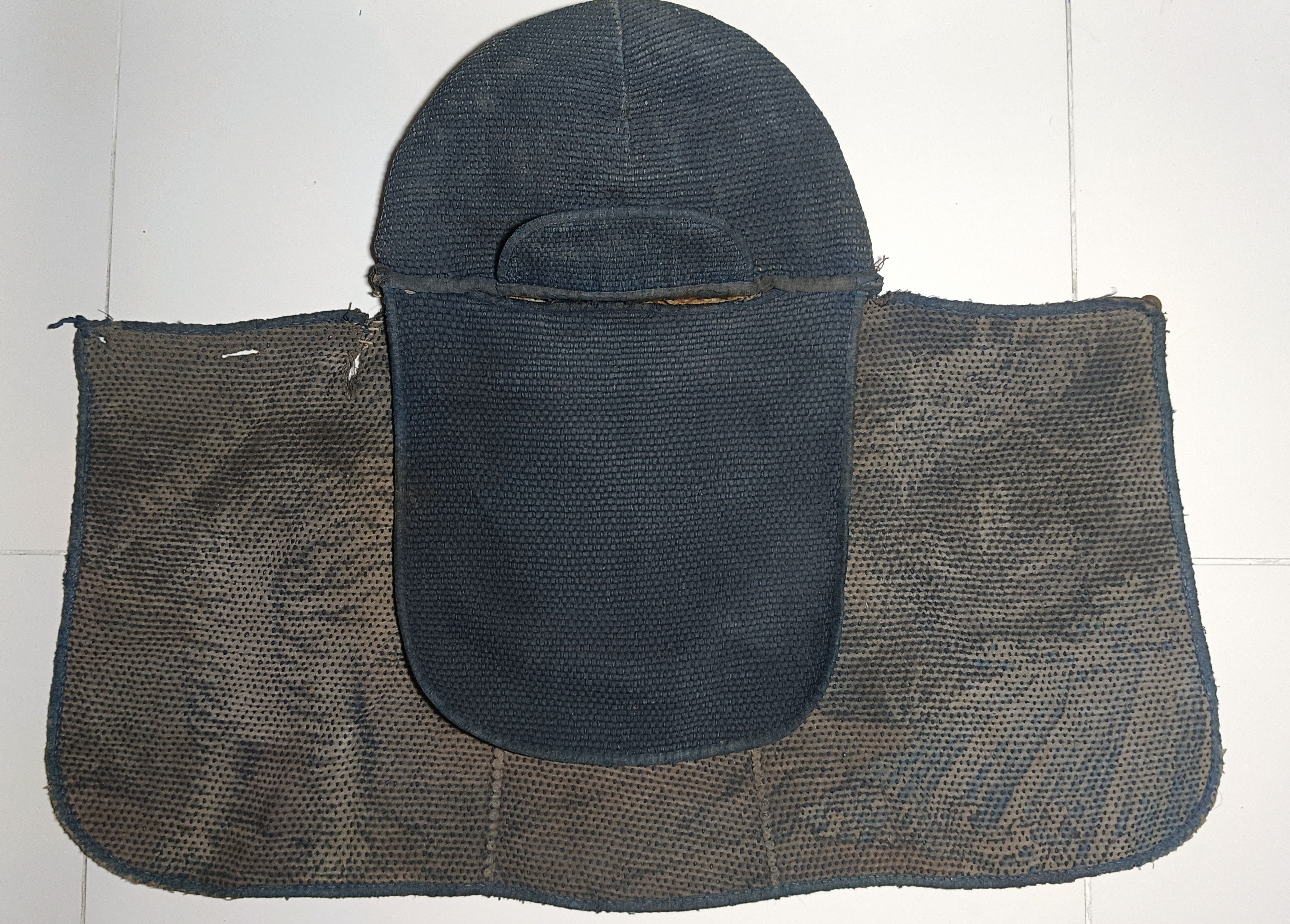 Japanese Brand × Vintage Rare japanese fireman's Hat Era Meiji Sashiko Size ONE SIZE - 11 Thumbnail