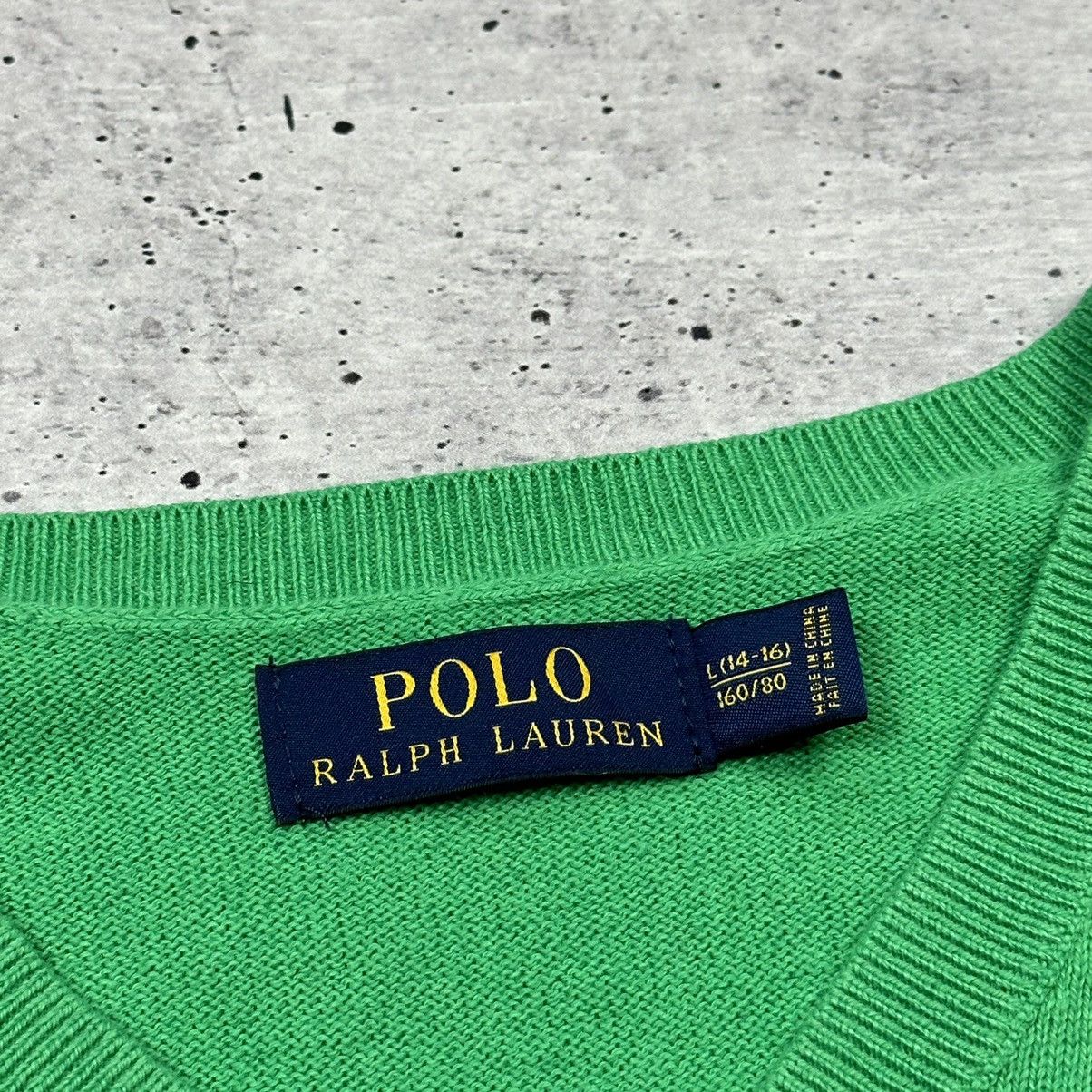 Designer × Polo Ralph Lauren Polo Ralph Lauren Sweater Pullover Cotton Cashmere Women’s Size M / US 6-8 / IT 42-44 - 7 Thumbnail