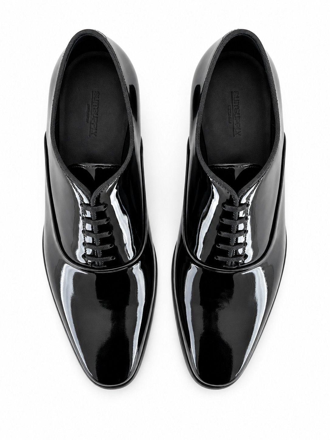 Suitsupply SuitSupply Black Tuxedo Oxford — Patent Leather | Dead Stock Size US 9 / EU 42 - 2 Thumbnail