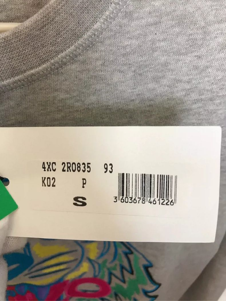 Kenzo KENZO Embroidered Logo Sweatshirt Dress Size S / US 4 / IT 40 - 6 Thumbnail