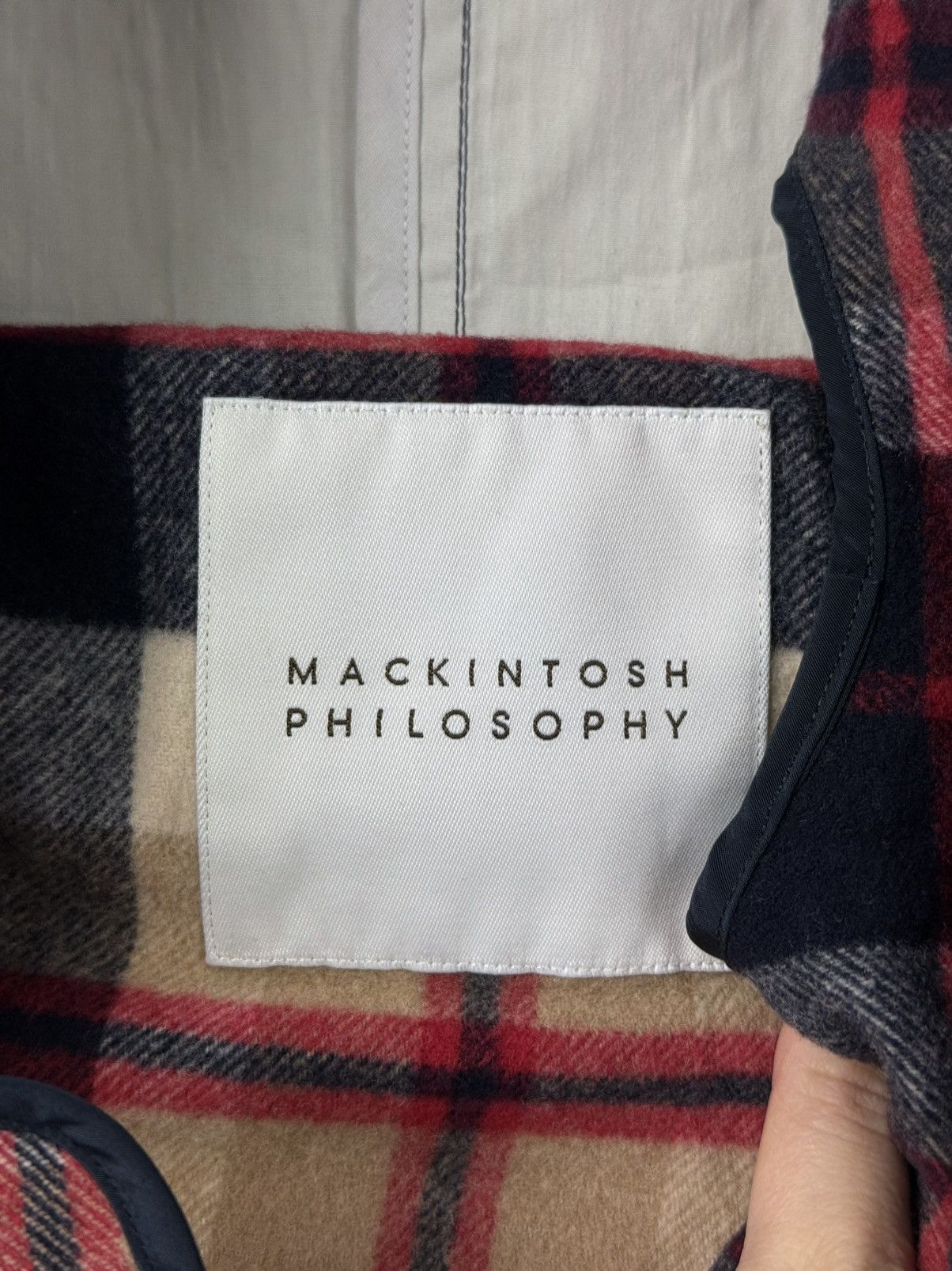 Mackintosh Mackintosh Philosophy Plaid Wool Lined Trench Coat Jacket Size US S / EU 44-46 / 1 - 20 Thumbnail