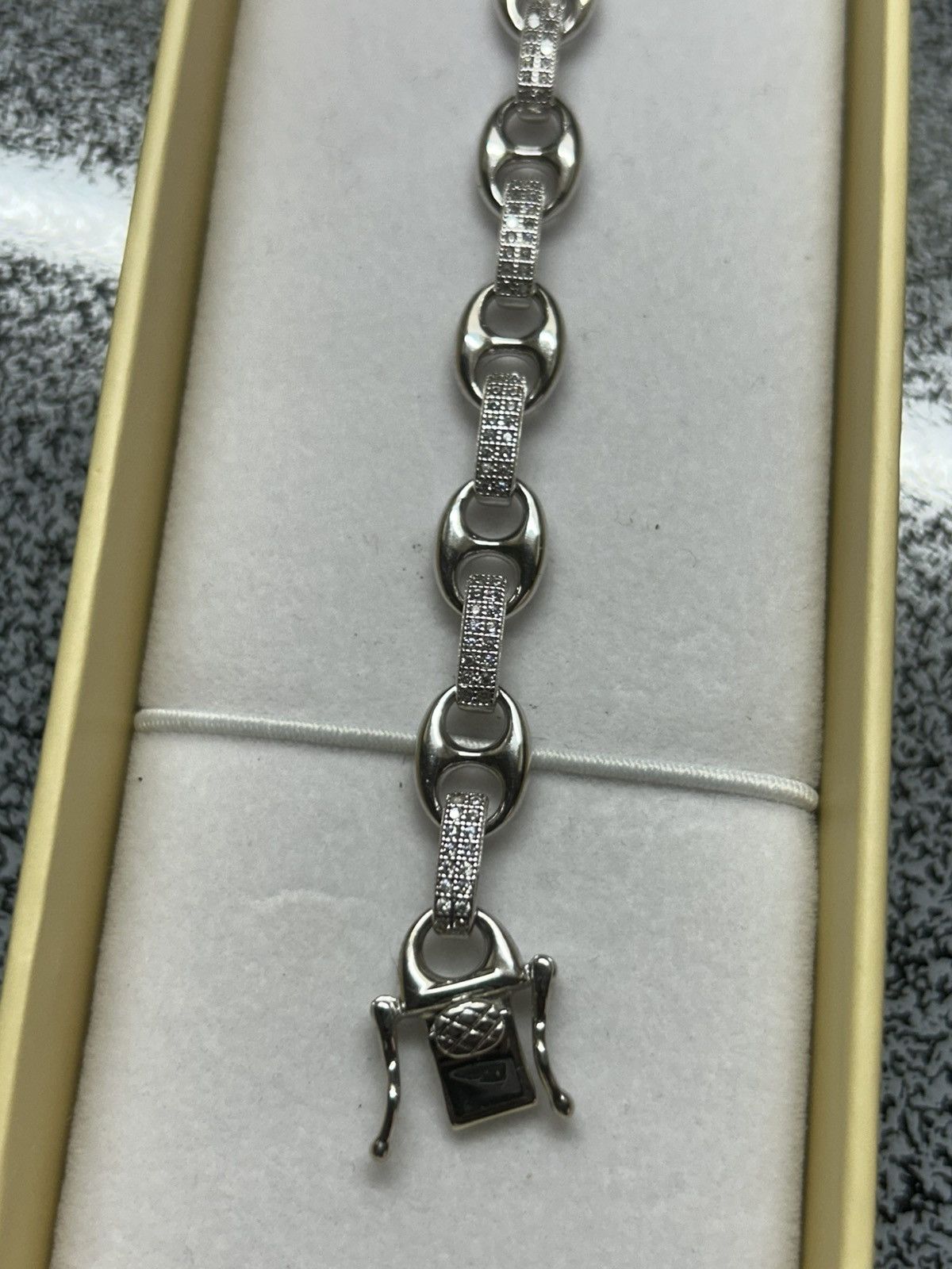 Jewelry .925 Silver Gucci Link Bracelet Size ONE SIZE - 4 Thumbnail