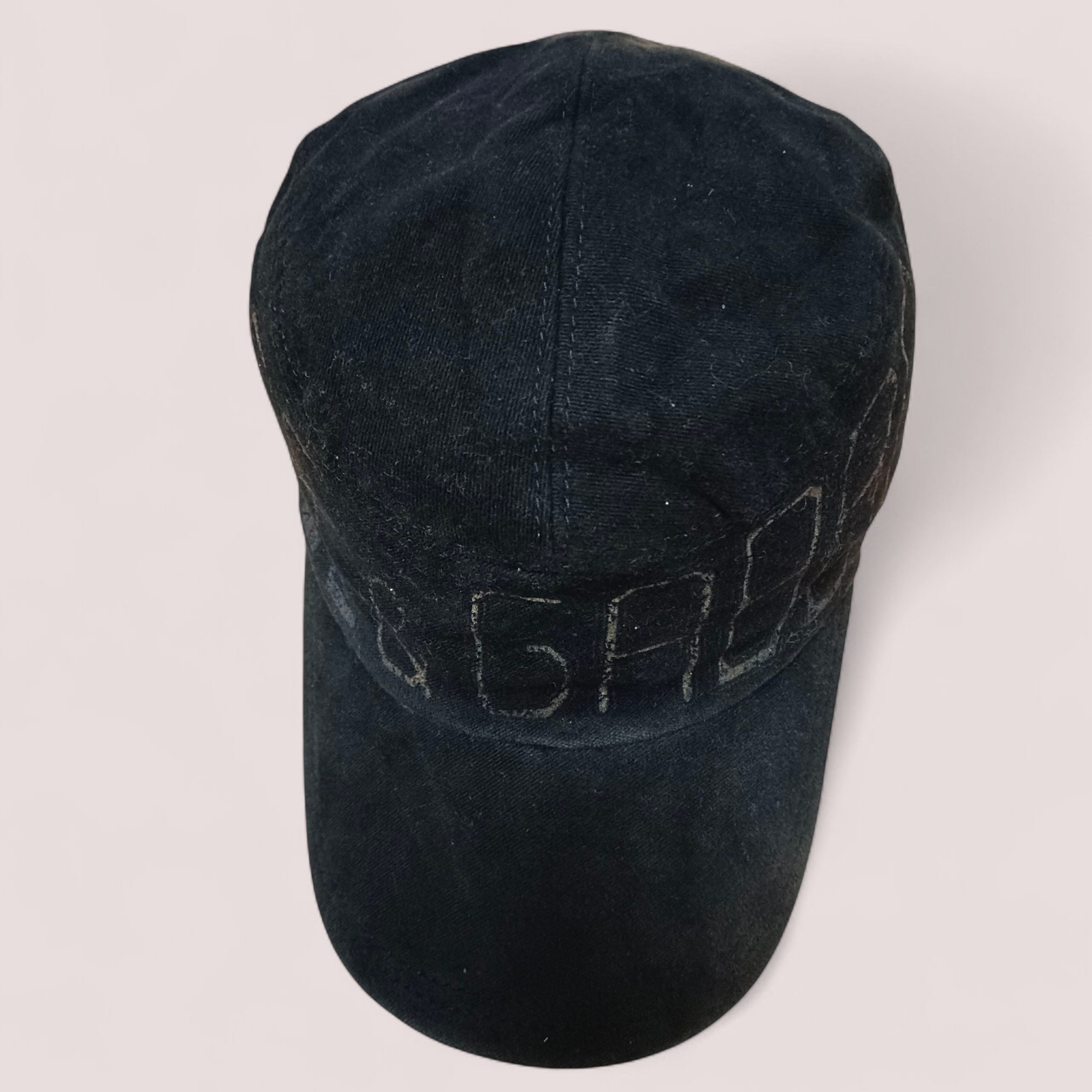 Dolce & Gabbana Dolce & Gabbana Spell Out Faded Wool Hat Size ONE SIZE - 6 Thumbnail