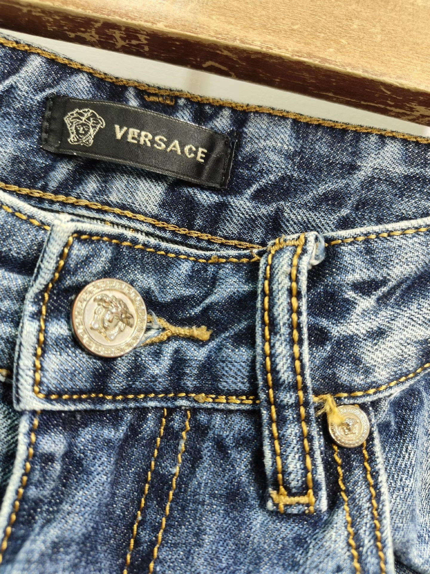 Versace VERSACE Men's Jeans K29 Size US 29 - 4 Thumbnail