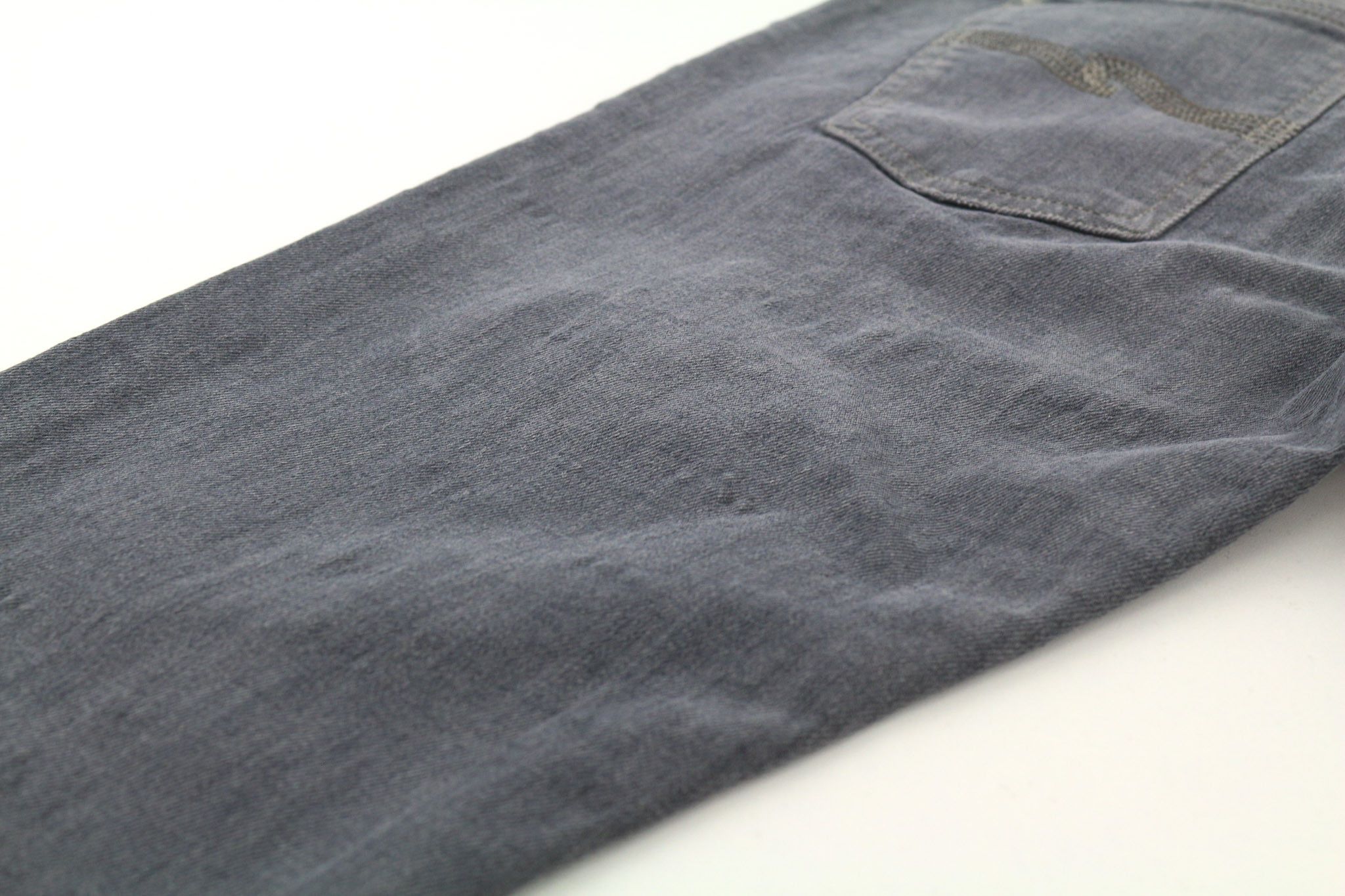 Nudie Jeans TIGHT LONG JOHN W30/L34 Organic Charcoal Jeans 80702 Size US 30 / EU 46 - 9 Thumbnail