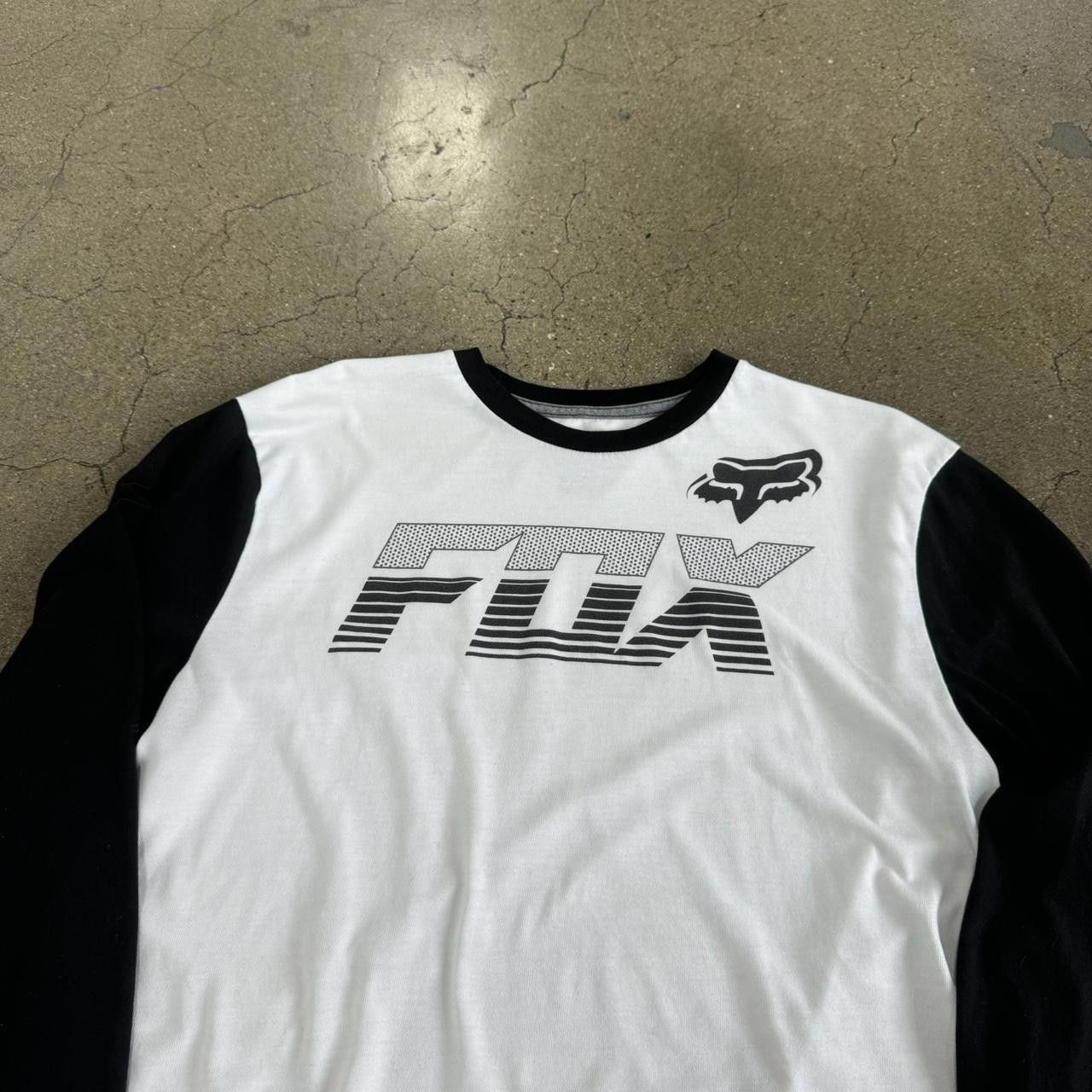 Fox Racing × Vintage VTG Y2K Fox Racing Long Sleeve Shirt Size US L / EU 52-54 / 3 - 2 Thumbnail