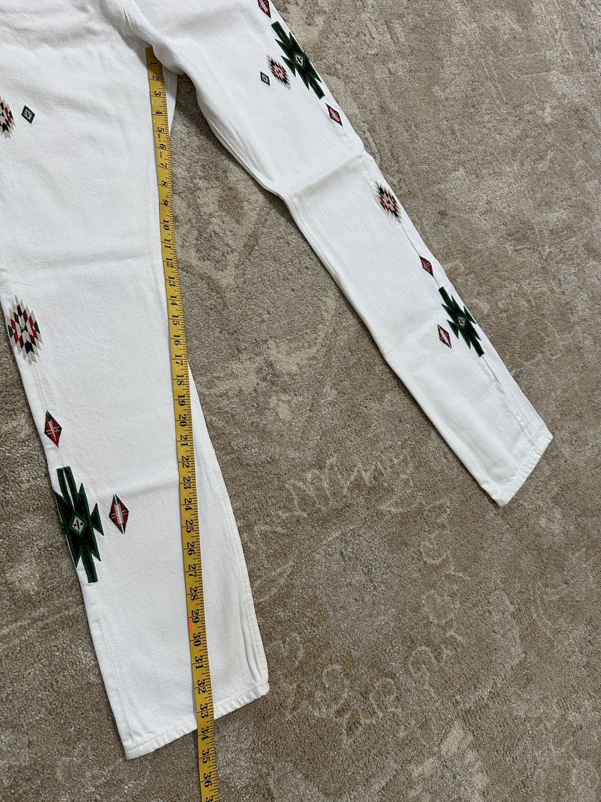 Isabel Marant Navajo Native Embroidered Denim Size US 30 / EU 46 - 10 Thumbnail