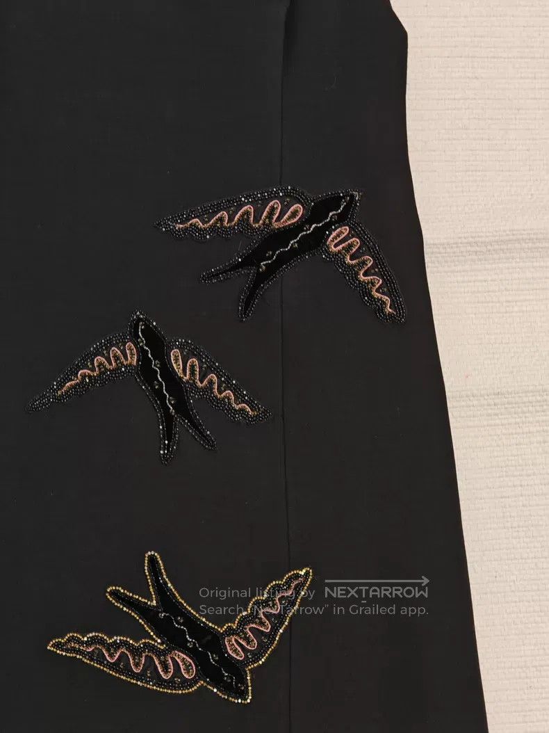 Valentino Valentino Flying swallow studded beaded dress Size S / US 4 / IT 40 - 5 Thumbnail