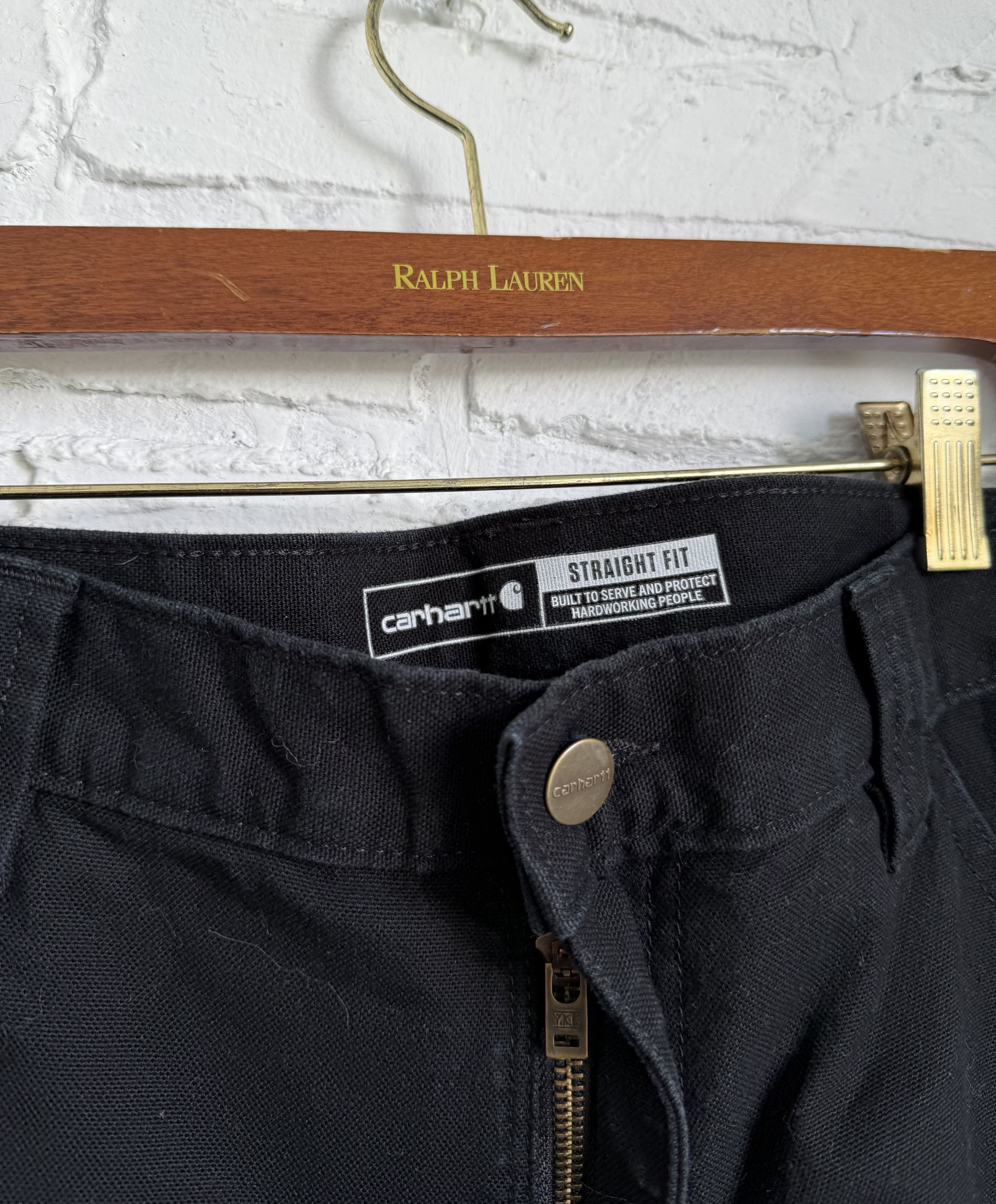 Carhartt × Carhartt Wip Carhartt duck tapered leg utility work pant Size US 30 / EU 46 - 10 Thumbnail
