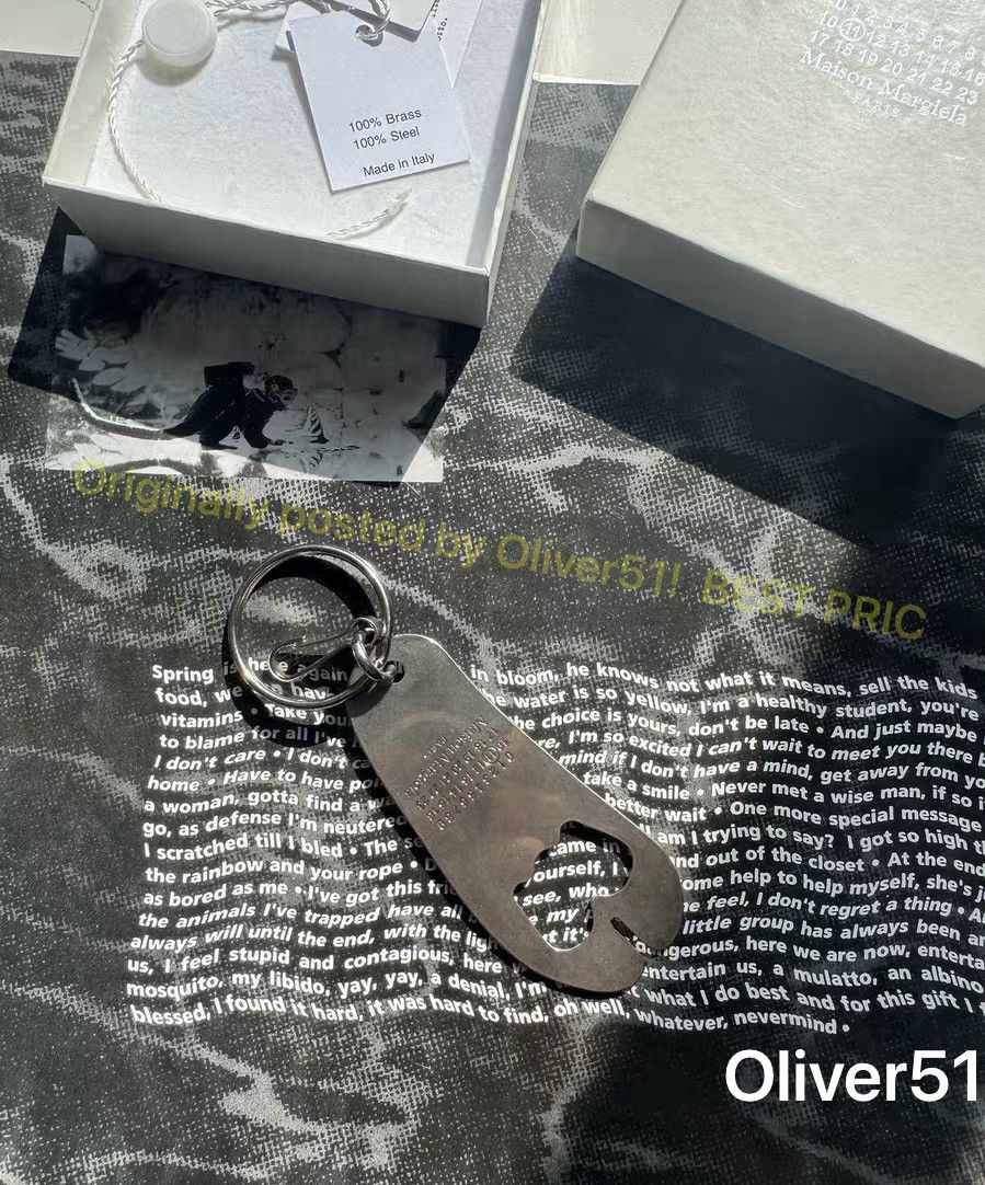 Maison Margiela Tabi Bottle Opener Keyring | Grailed
