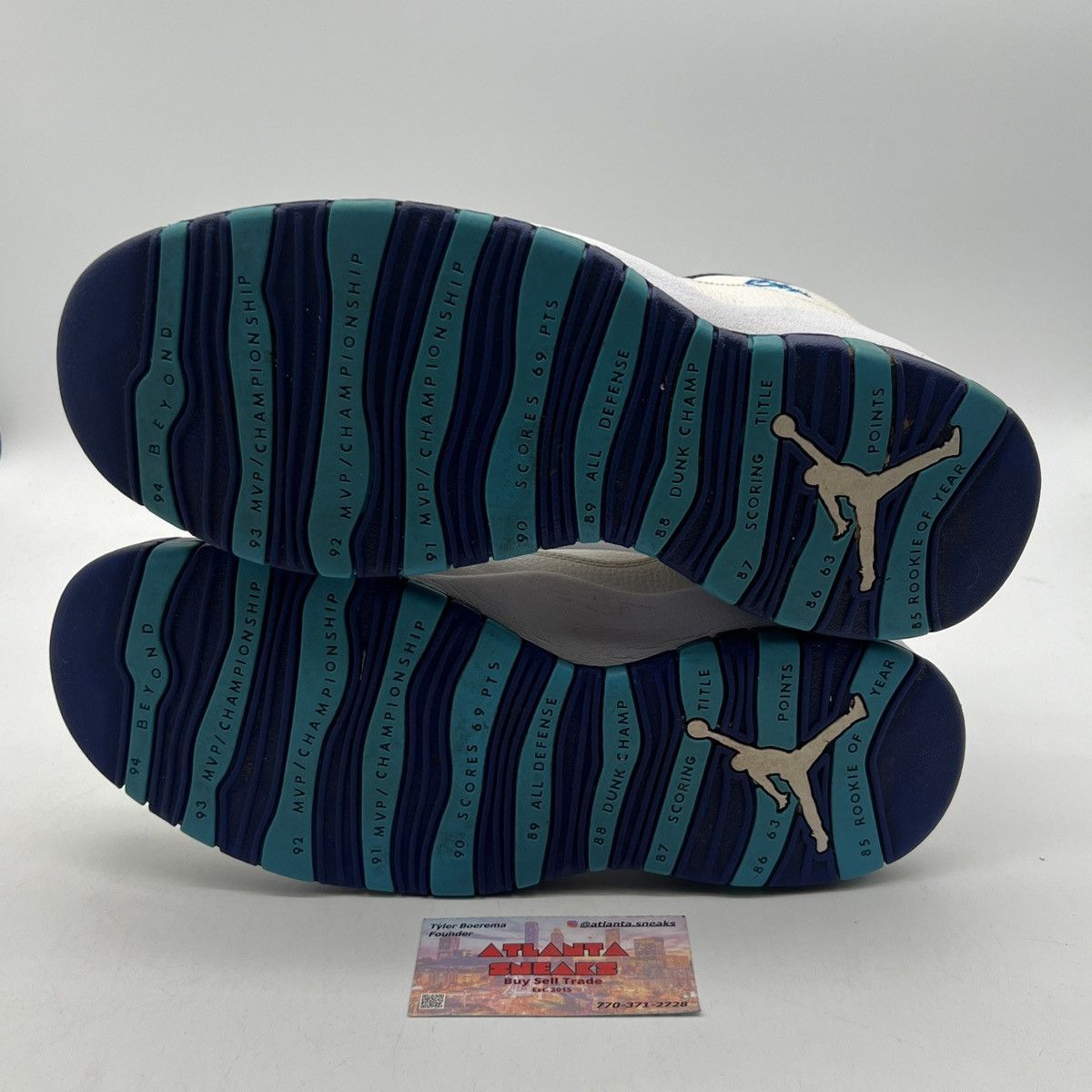 Jordan Brand Air Jordan 10 charlotte hornets Size US 12 / EU 45 - 7 Thumbnail