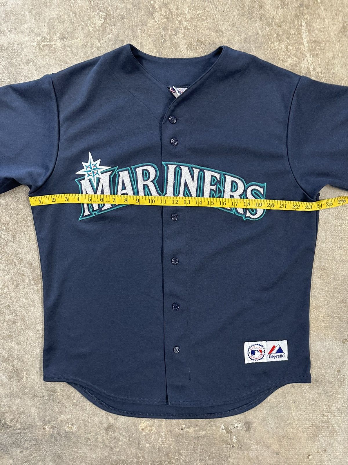Majestic Crazy Y2K 00s Majestic Seattle Mariners MLB Baseball Jersey Size US XL / EU 56 / 4 - 8 Thumbnail