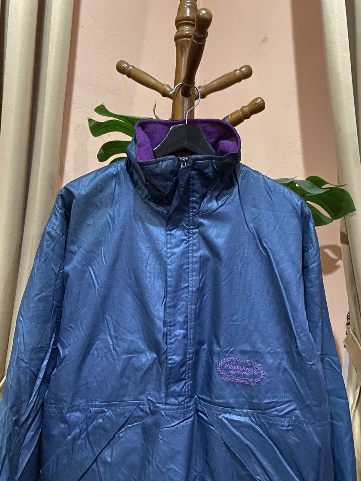 Vintage Vintage Bridgestone Motorsport Nylon Pullover Jacket Size US M / EU 48-50 / 2 - 5 Thumbnail