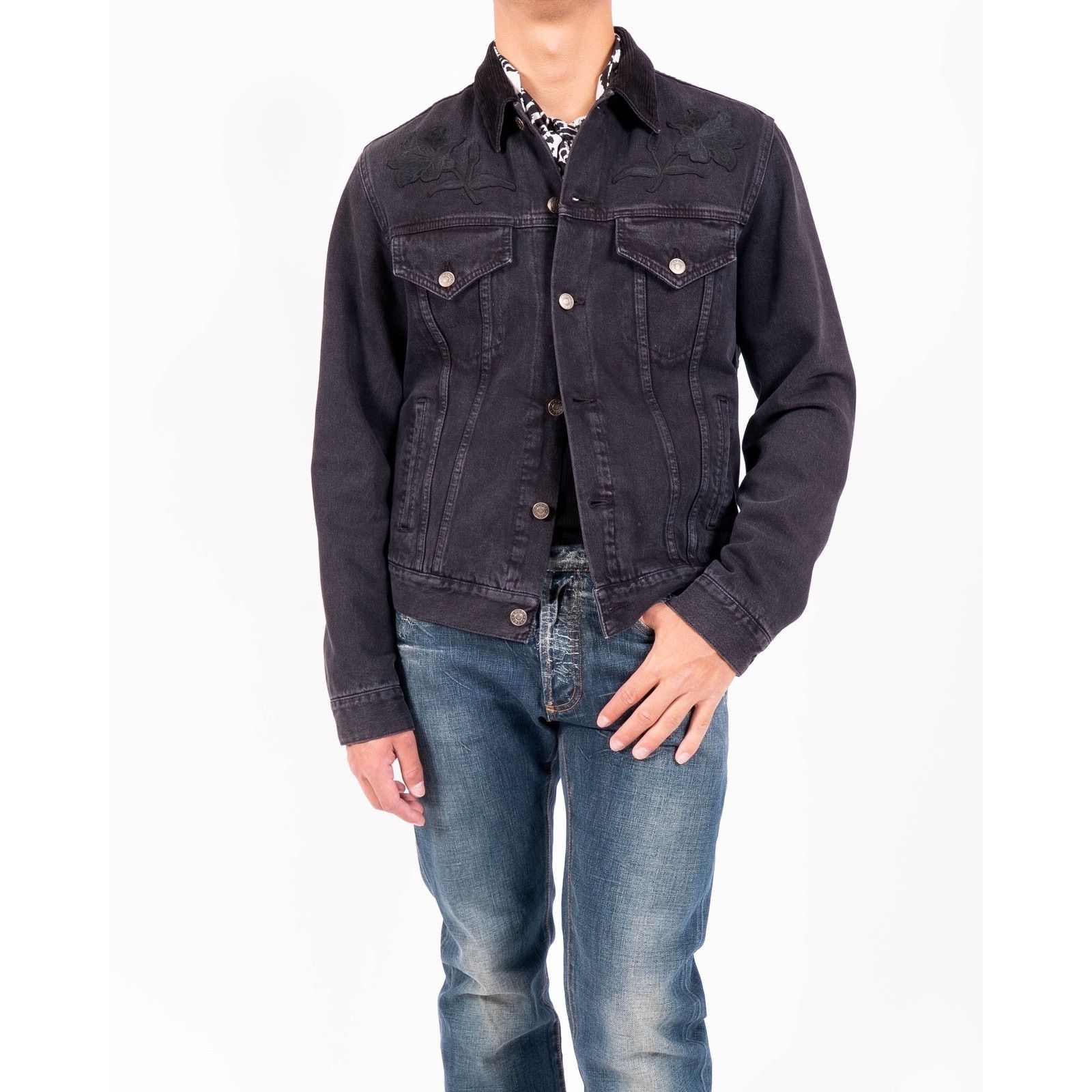 Gucci SS16 ,,L’aveugle par amour'' Embroidered Denim Jacket Size US M / EU 48-50 / 2 - 7 Thumbnail