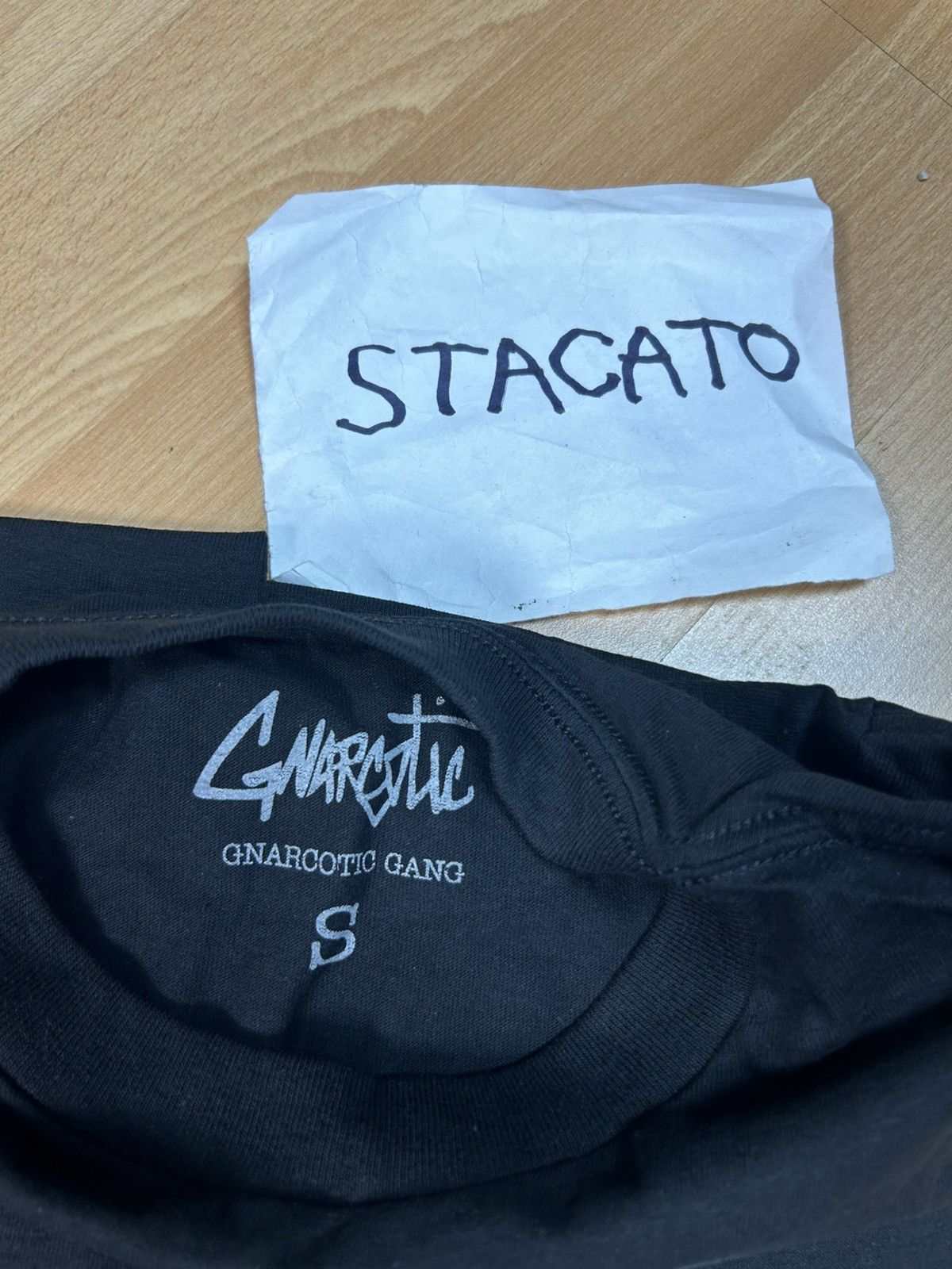 Gnarcotic × Japanese Brand Gnarcotic Lil Gnar Naruto Kakashi Tee Black/Purple Size US S / EU 44-46 / 1 - 4 Thumbnail