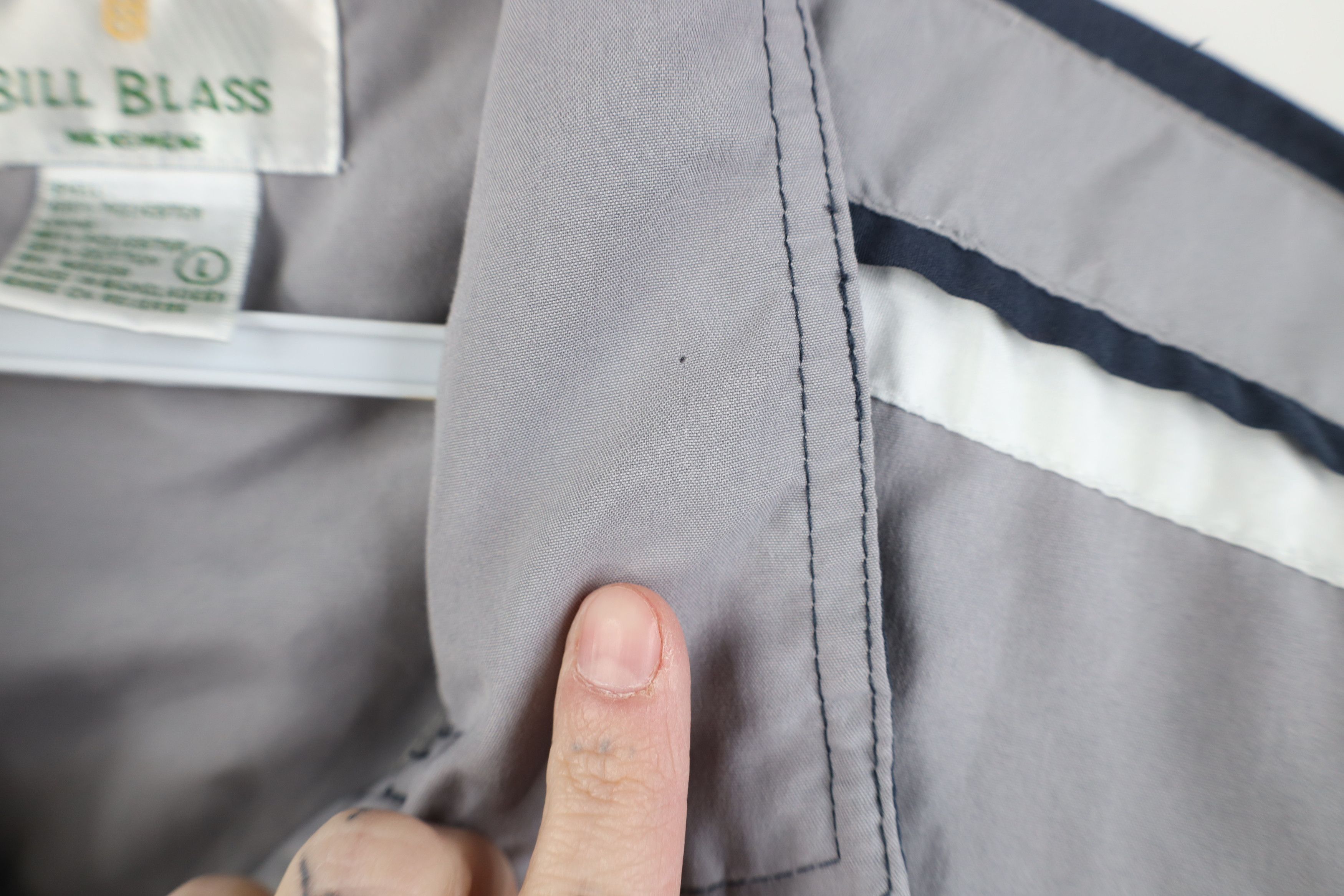 Vintage Vintage 90s Streetwear Lined Full Zip Bomber Jacket Coat Size US L / EU 52-54 / 3 - 9 Thumbnail
