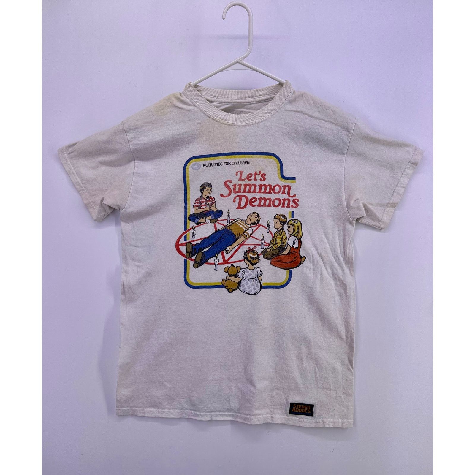 & Other Stories Steven Rhodes Lets Summon Demons Big Print Tshirt Size M Size US M / EU 48-50 / 2 - 2 Thumbnail