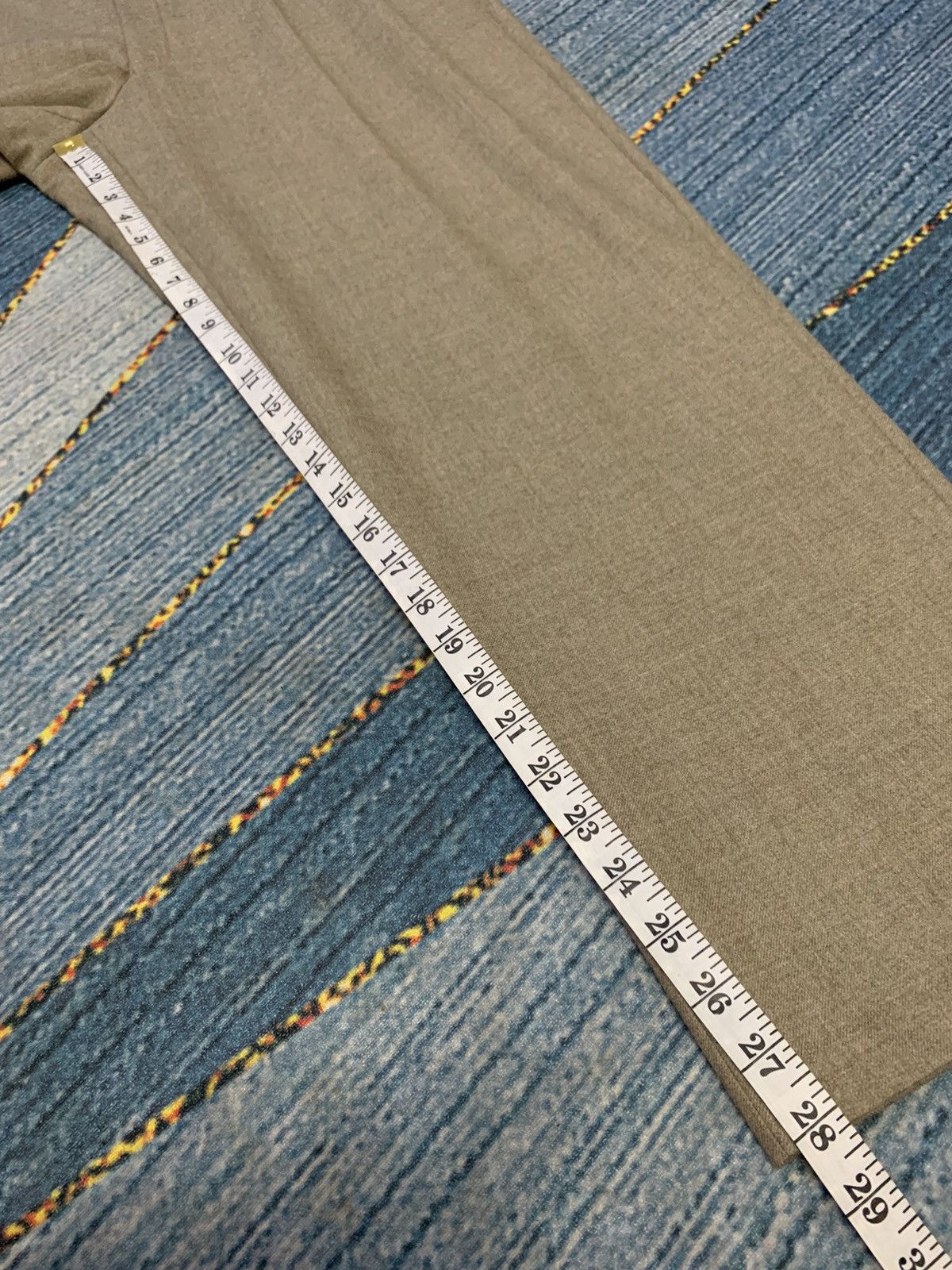 Burberry Vintage BURBERRY Wool Pants Size US 35 - 15 Thumbnail