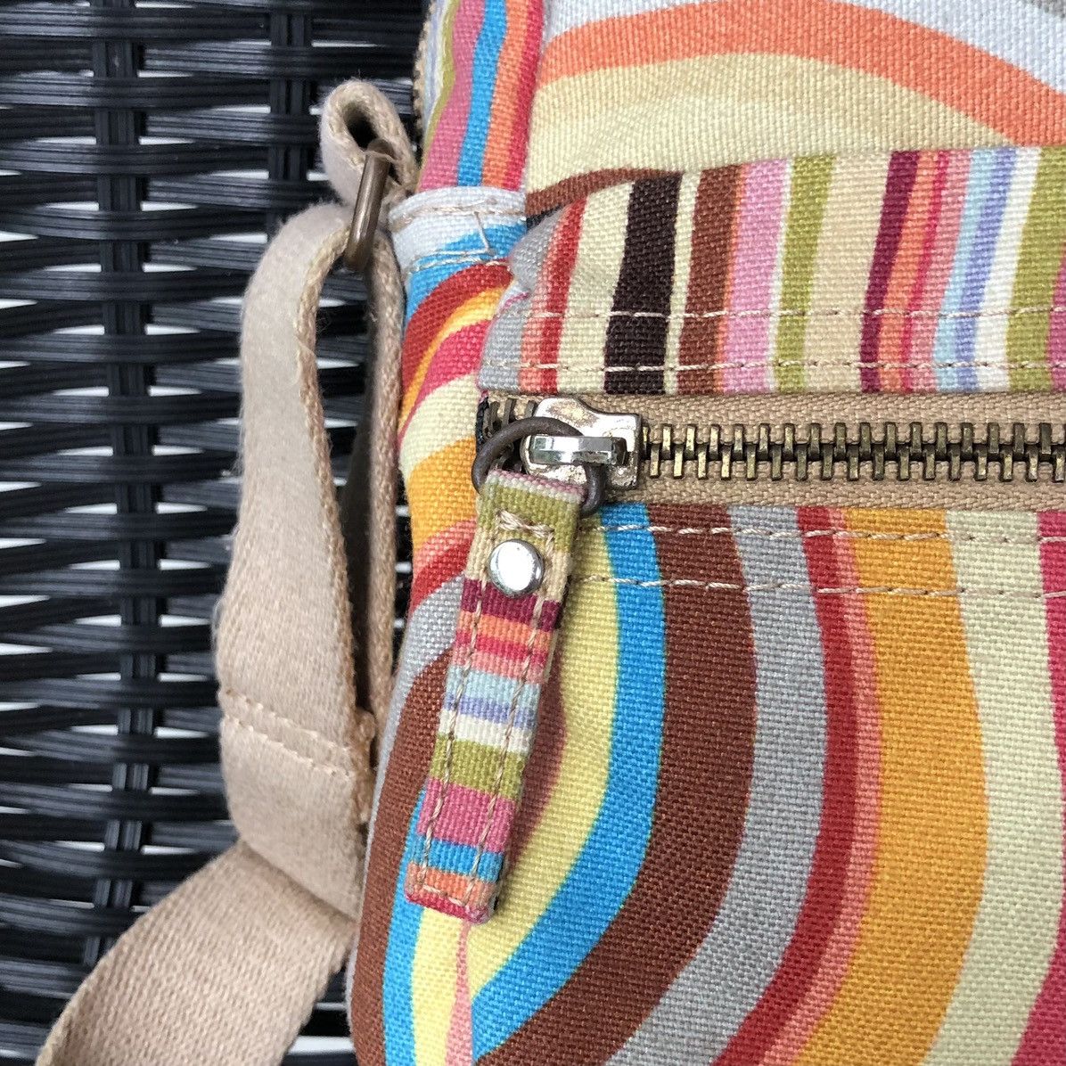 Paul Smith Paul Smith Multicolour-stripe Canvas Shoulder Bag Size ONE SIZE - 9 Thumbnail