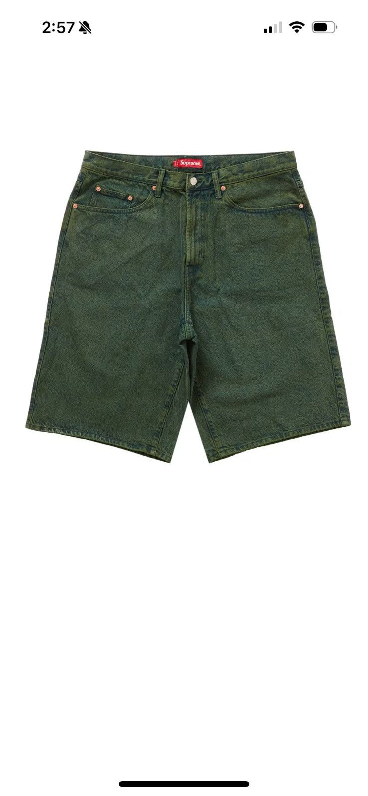 Supreme Supreme baggy denim short Size US 34 / EU 50 - 1 Thumbnail