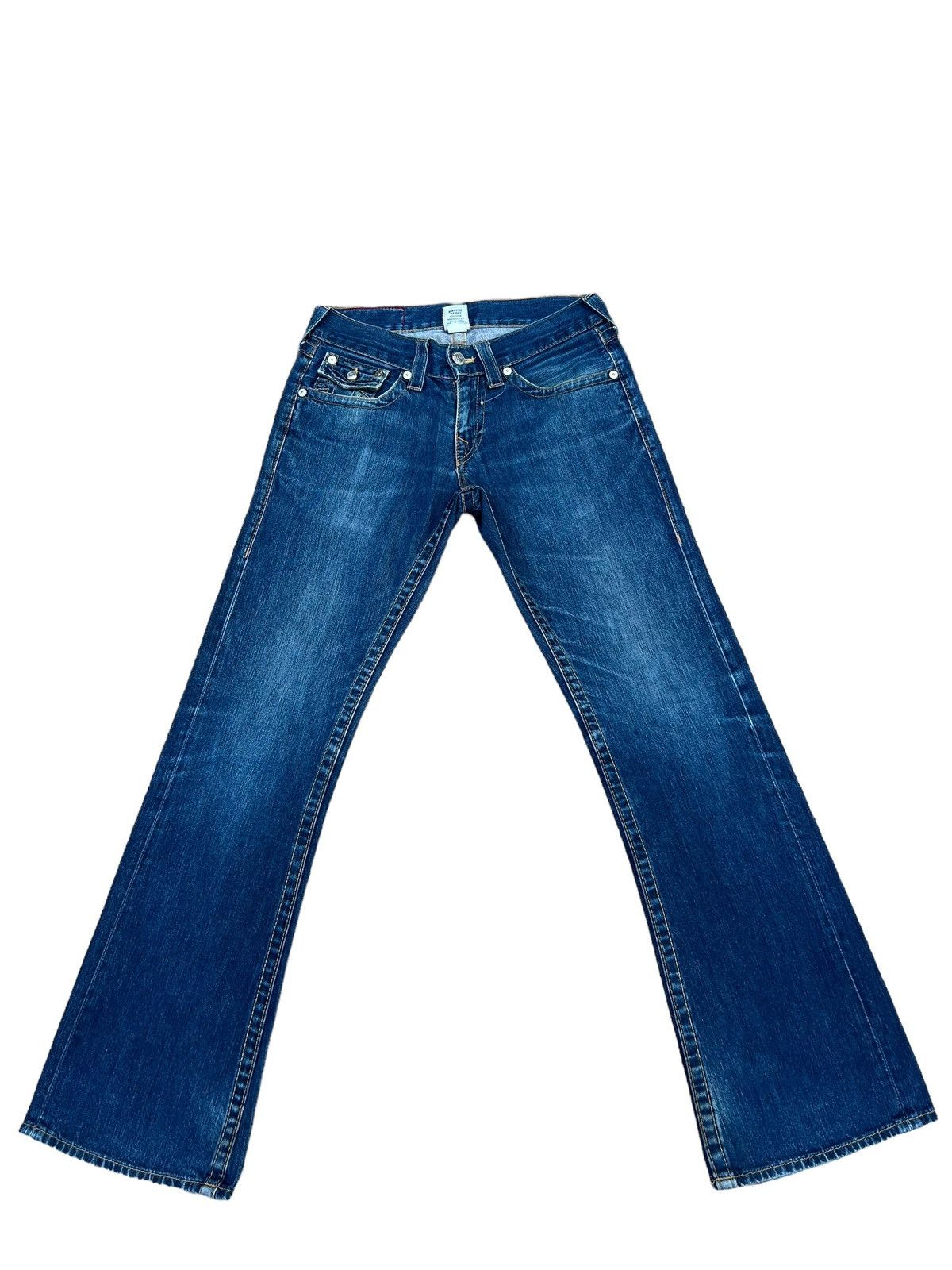 True Religion Vintage 2000s True Religion Billy Denim Flare Jeans Size US 30 / EU 46 - 1 Thumbnail