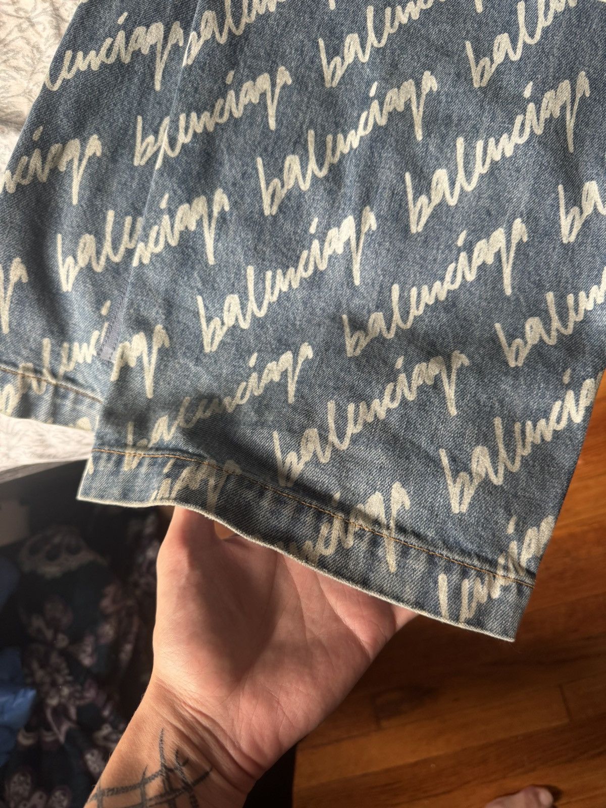 Balenciaga Denim Ravers Size US 32 / EU 48 - 8 Thumbnail