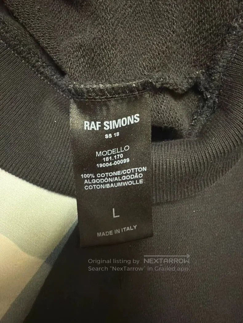 Raf Simons Raf Simons Joy Division Hoodie Black. Size US L / EU 52-54 / 3 - 4 Thumbnail
