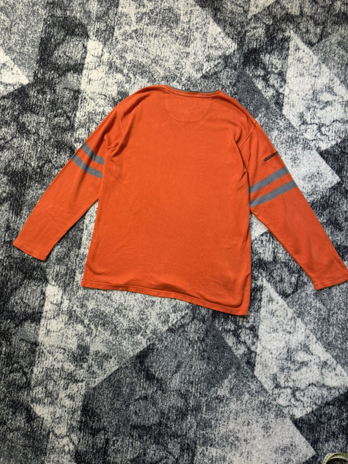 Chaps × Chaps Ralph Lauren × Vintage Vintage Chaps Ralph Lauren Sweatshirt Orange V-Neck Sweater Size US XL / EU 56 / 4 - 7 Thumbnail