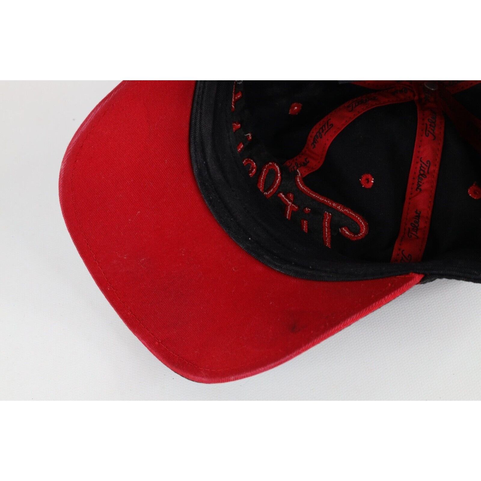 Titleist × Vintage Vintage New Era x Titleist Golf Spell Out Script Hat Size ONE SIZE - 10 Thumbnail