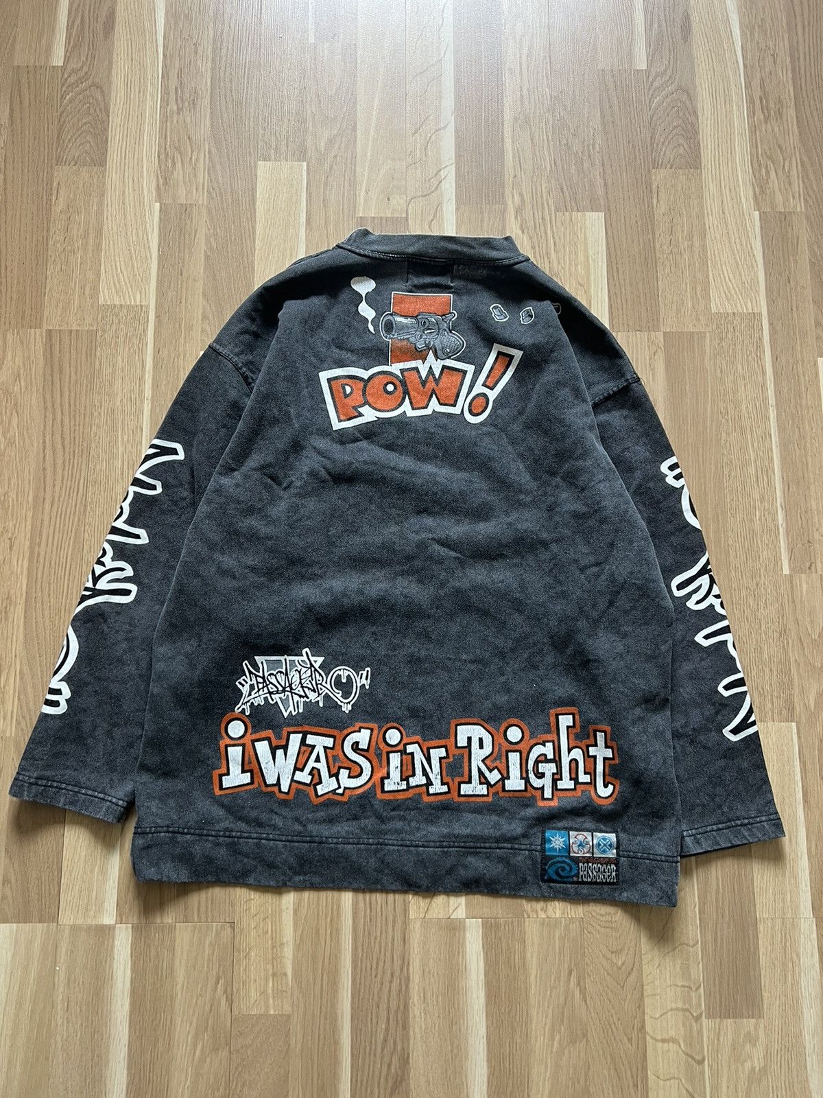 Vintage Vintage jnco style passager techno wear vintage long sleeve Size US L / EU 52-54 / 3 - 9 Thumbnail