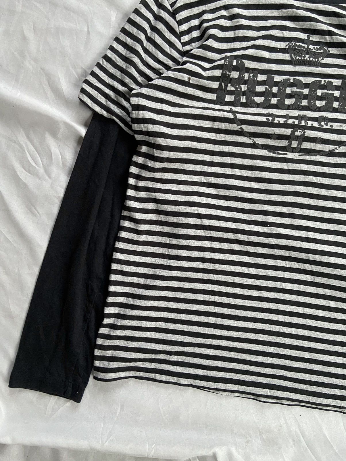 PPFM RUGGER BASIC HOUSE 3.J.R.6 STRIPED DOULE LAYER LONG SLEEVE Size US M / EU 48-50 / 2 - 4 Thumbnail
