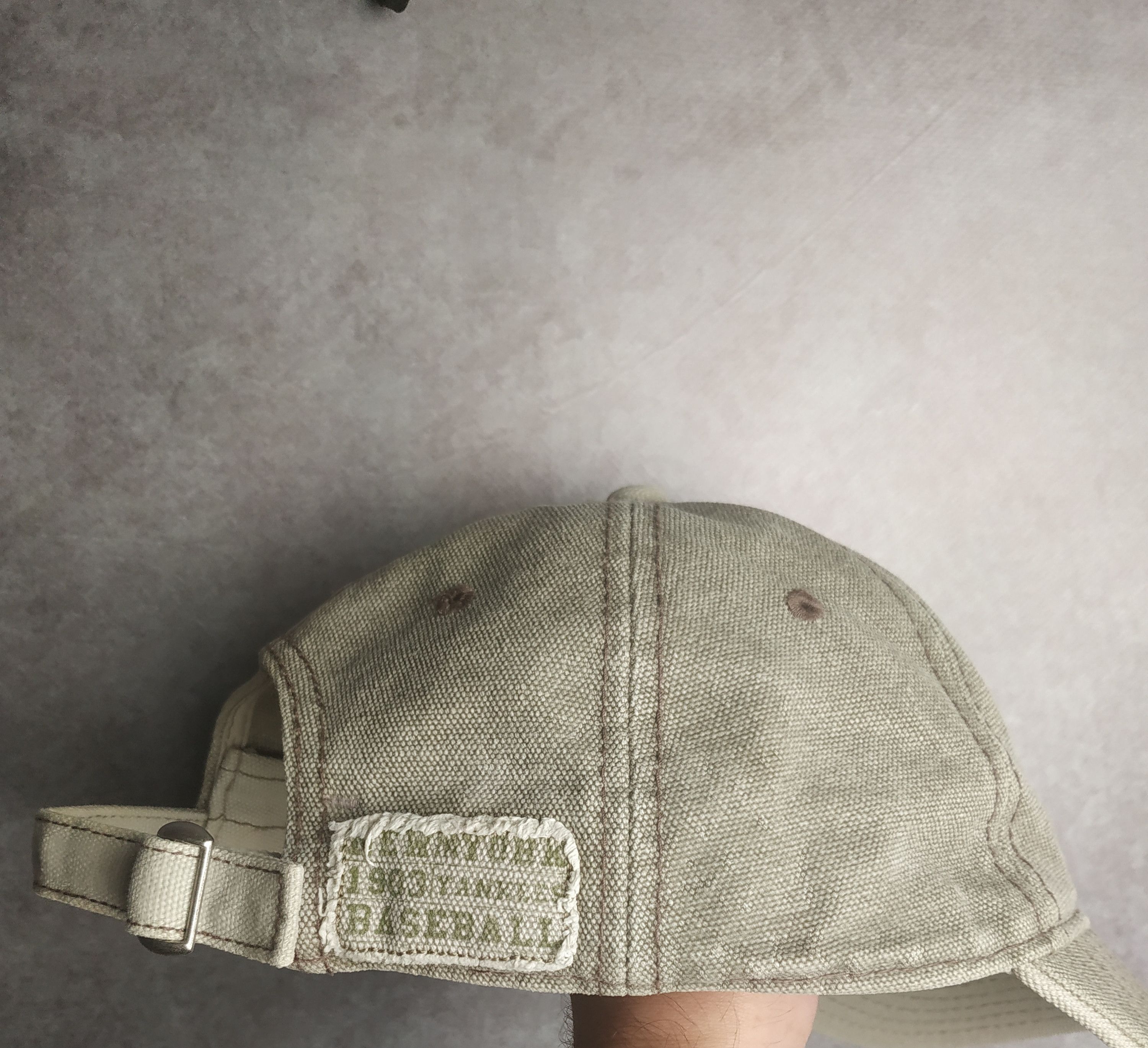 New York Yankees Vintage Y2k New Era Yankees distressed style cap Size ONE SIZE - 6 Thumbnail