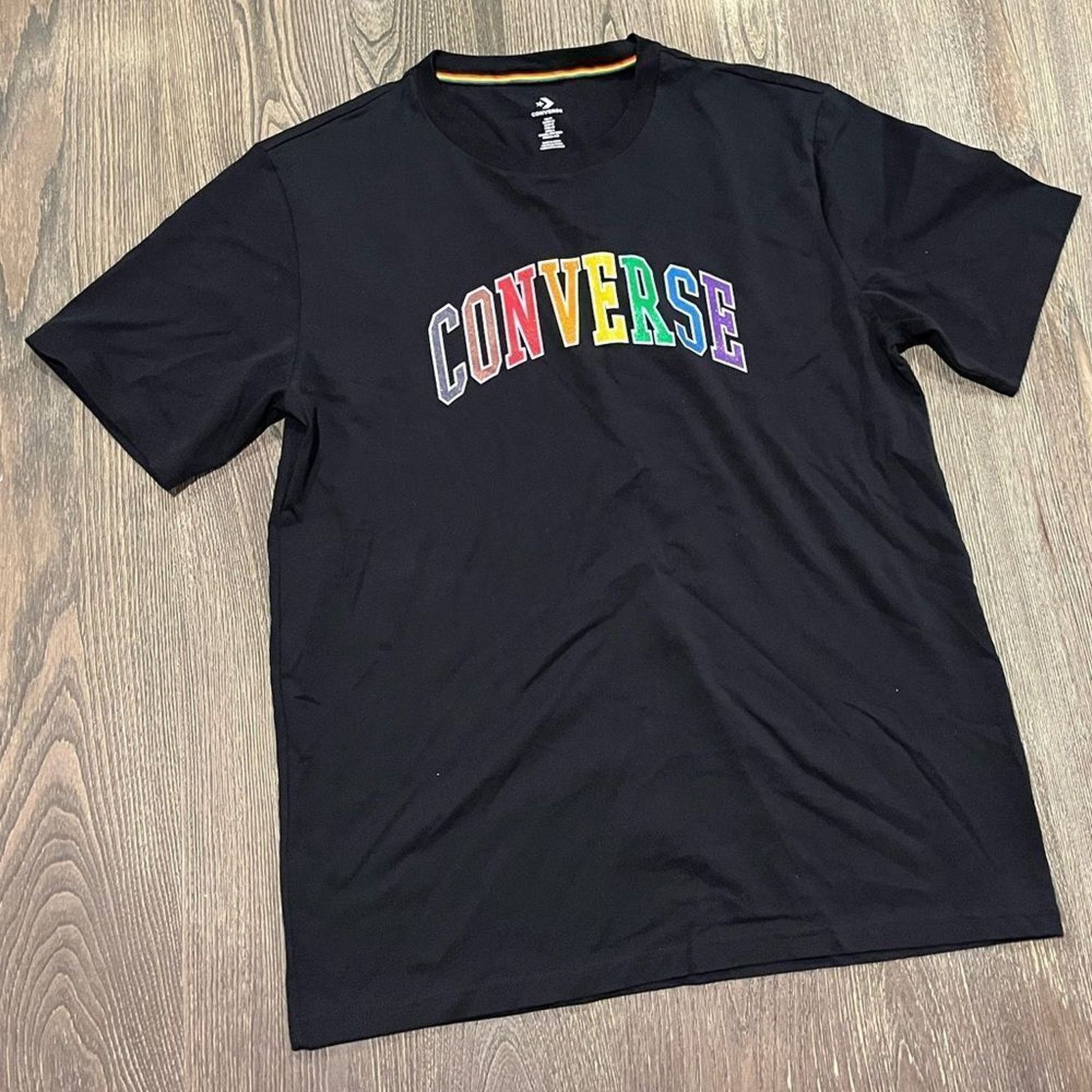 Converse NWOT Converse T-Shirt Pullover Lightweight Black Size M Size M / US 6-8 / IT 42-44 - 1 Thumbnail