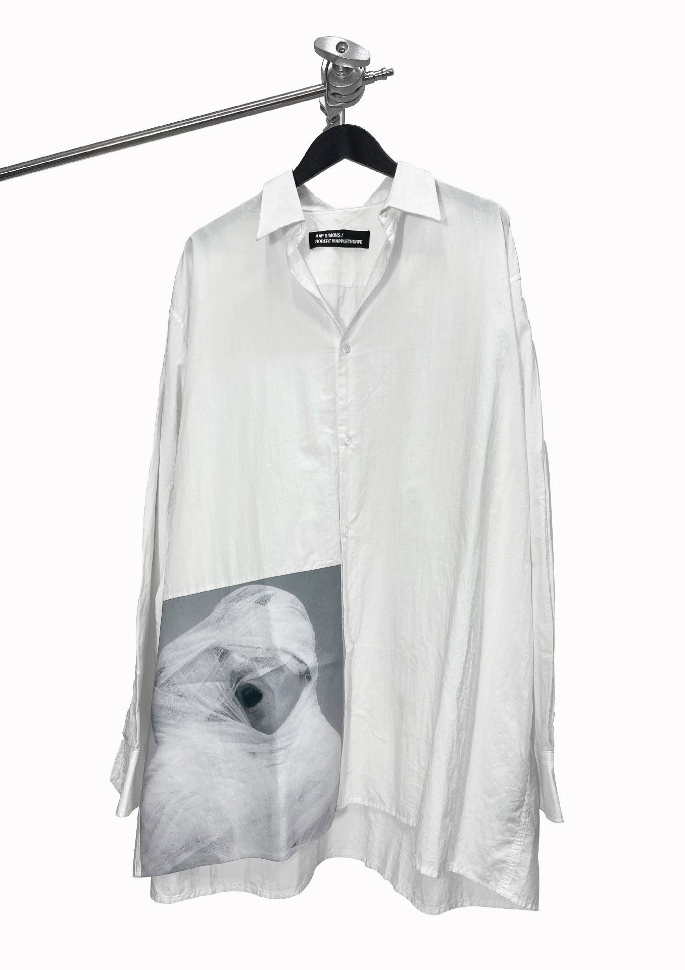 Raf Simons Robert Mapplethorpe Waves Oversized T-Shirt White
