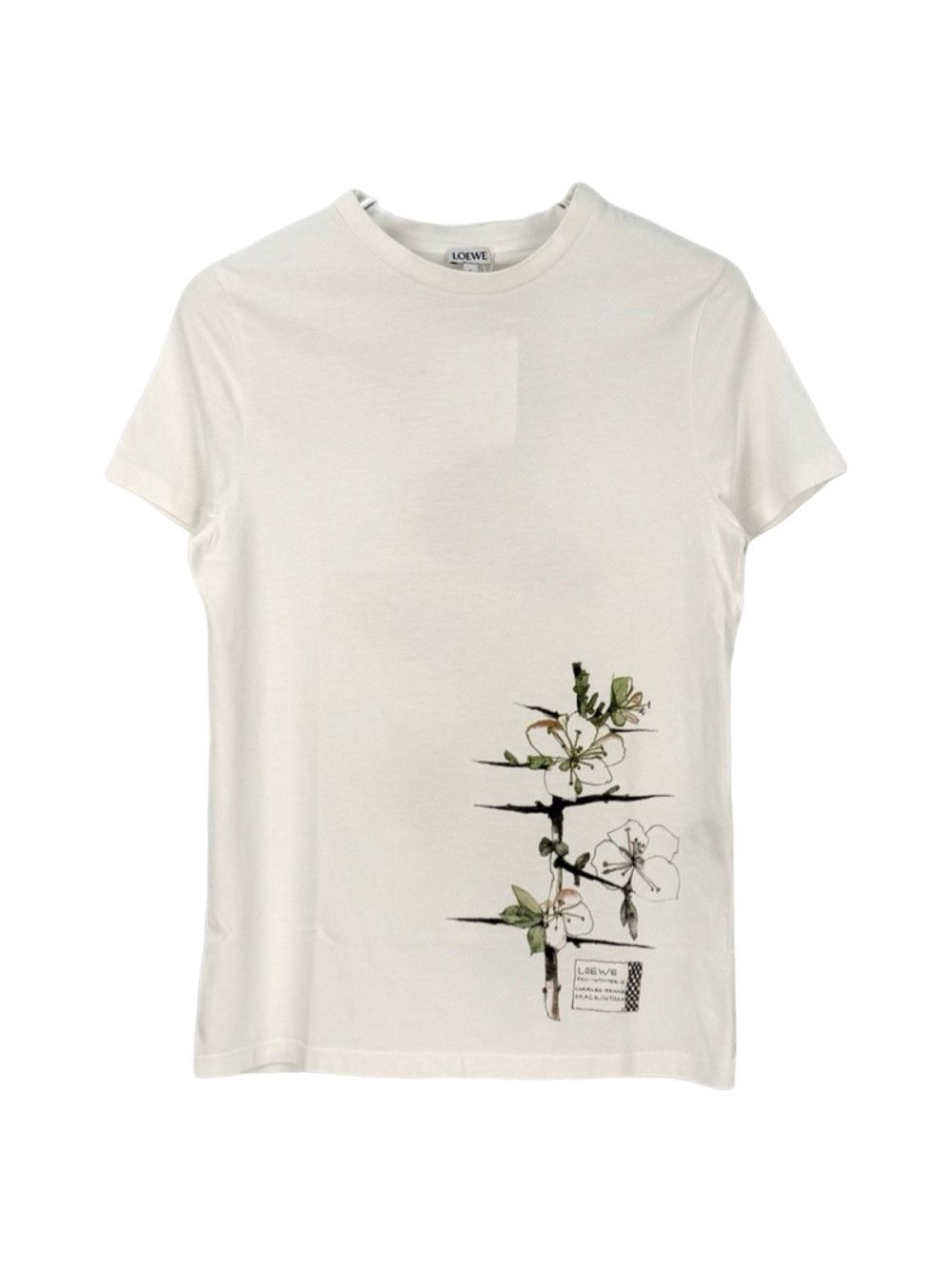 Loewe Loewe T shirt Back flower | Grailed