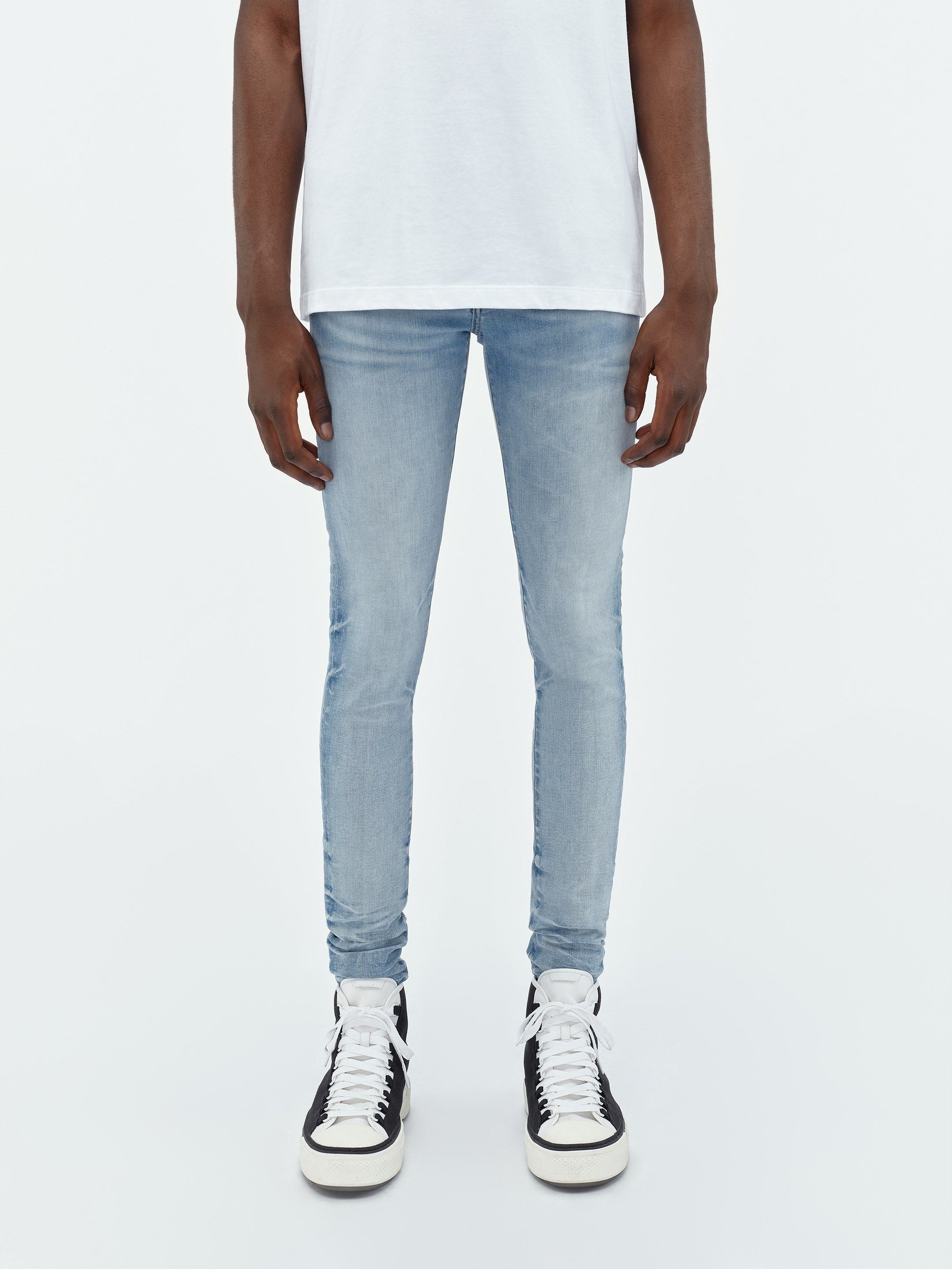 Amiri o1mle0925 Stack Jeans in Blue Size US 31 - 2 Thumbnail