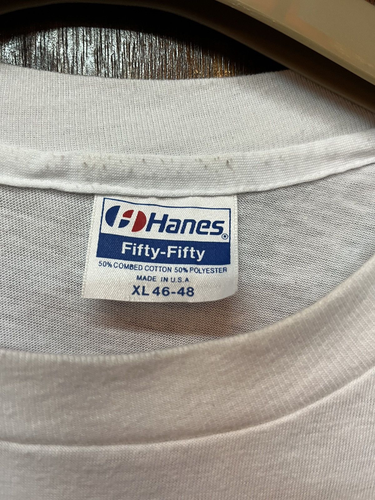 Hanes Vintage 80s Hanes Fift-fifty Hallowen Custome Tshirt Size US M / EU 48-50 / 2 - 3 Thumbnail