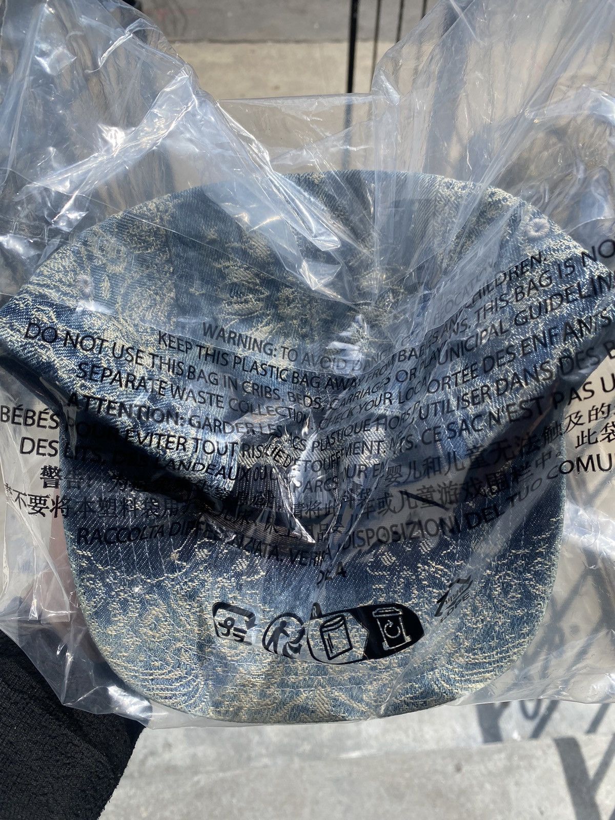 Supreme Supreme Jacquard Denim Camp cap Size ONE SIZE - 3 Thumbnail