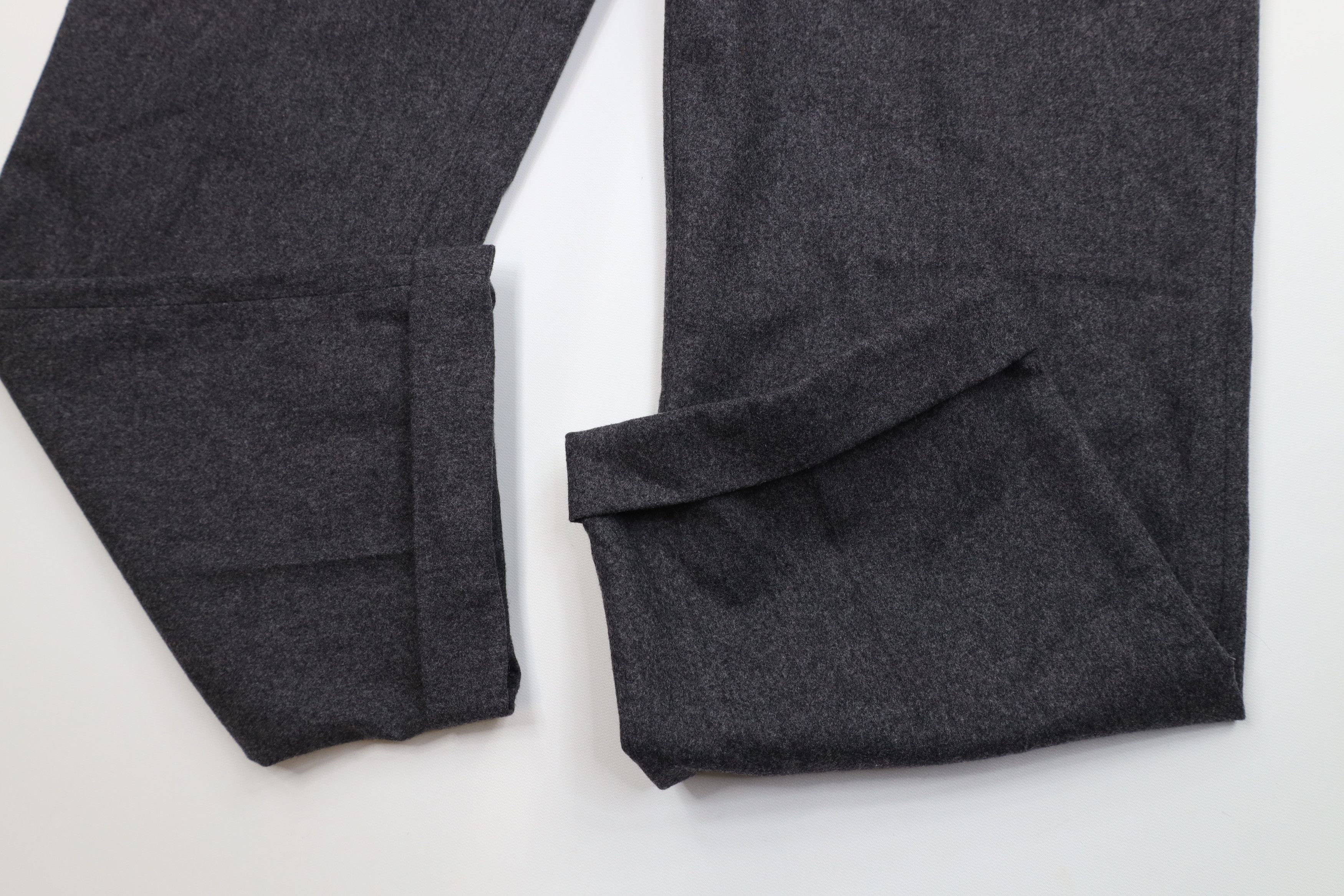 Paul & Shark Paul & Shark Guabello Wool Wide Leg Chino Pants Gray Size US 36 / EU 52 - 5 Thumbnail