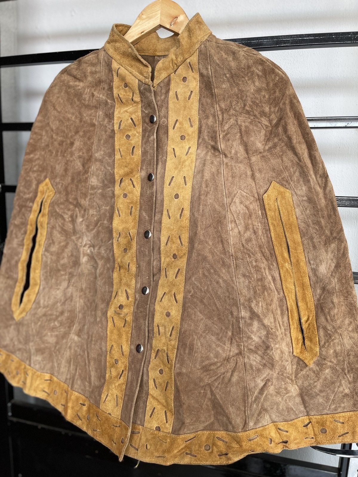 Vintage Vintage Full Leather Capes Size US M / EU 48-50 / 2 - 2 Thumbnail
